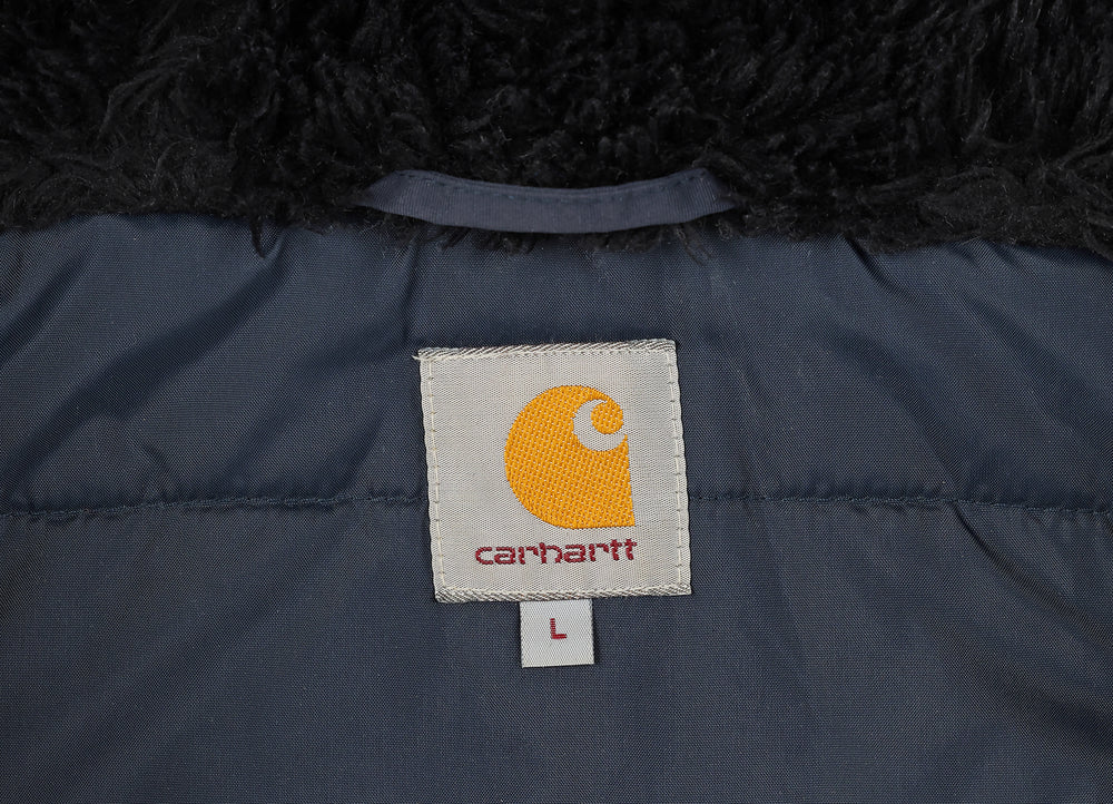 Carhartt Anchorage Parka Jacket Coat - Blue - L