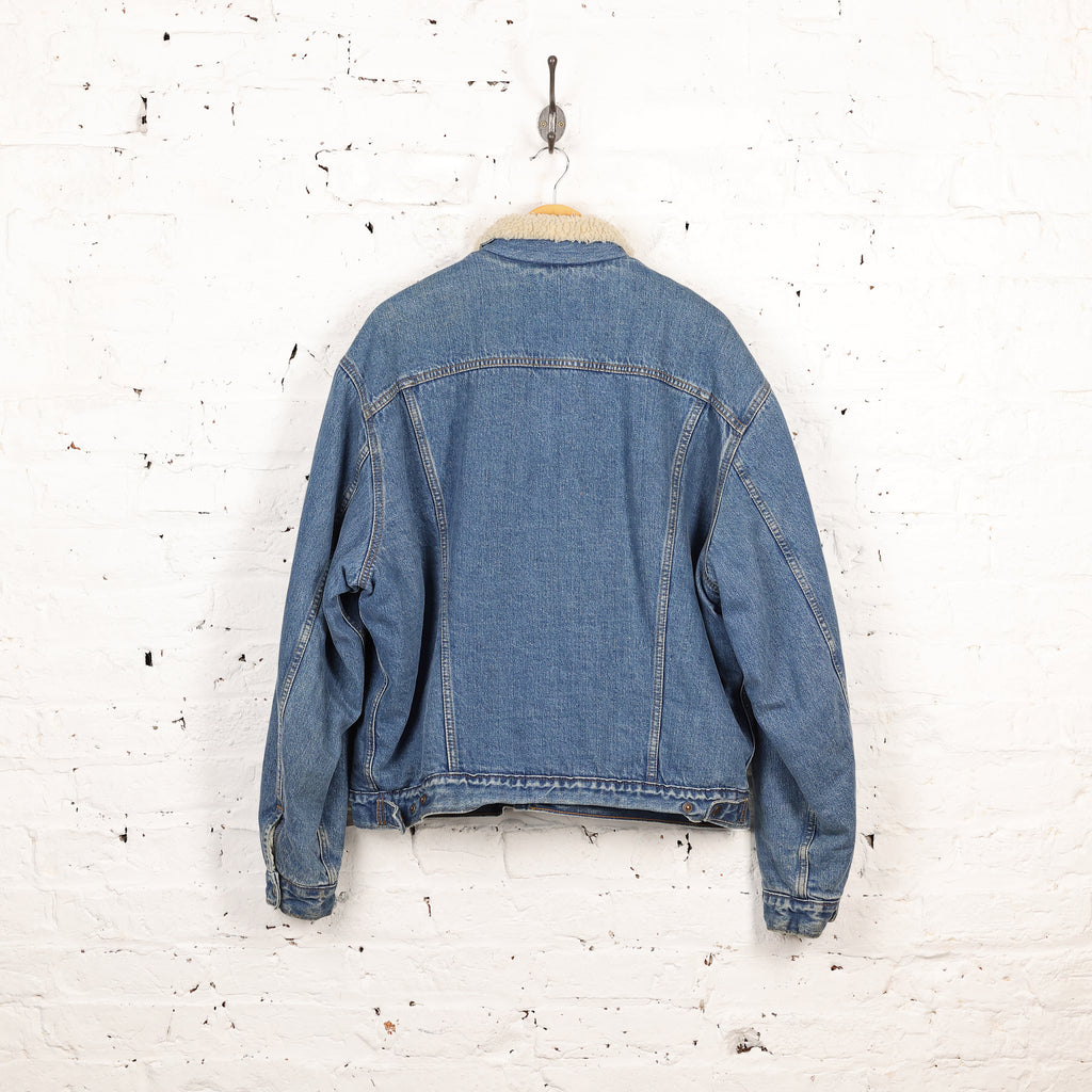 Levi's Fleece Lined Winter Denim Jacket - Blue - XXL