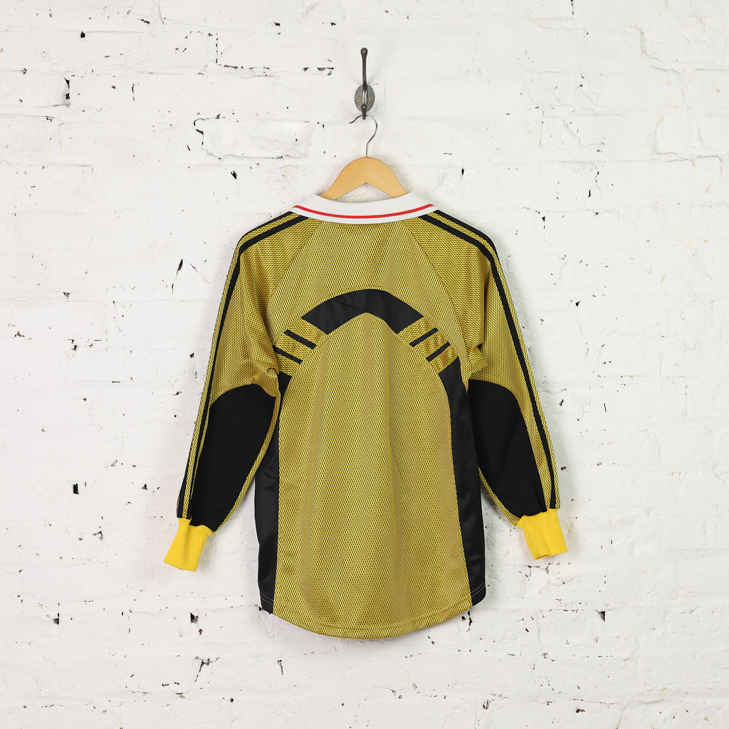 Adidas 90s Template Football Goalkeeper Shirt - Yellow - S