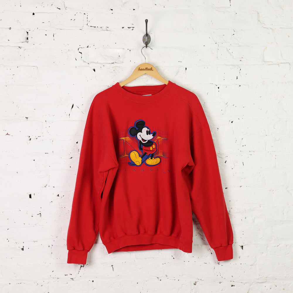 Mickey Mouse Classics Sweatshirt - Red - XL