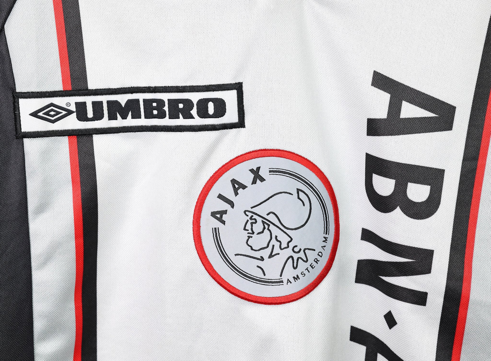 Ajax 1998 Umbro Away Football Shirt - Black - M – Headlock