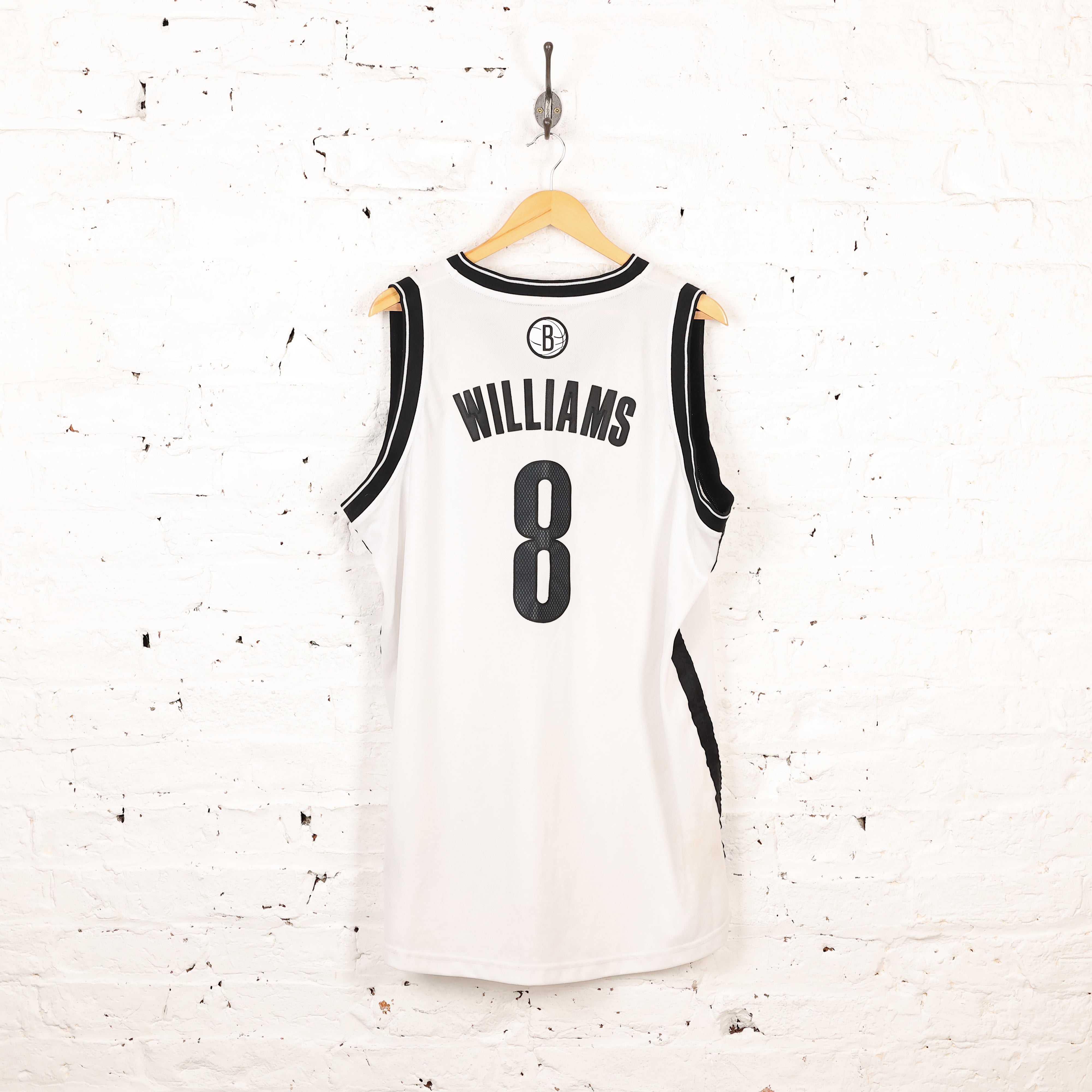 Deron Williams New Jersey Nets Retro Jersey. Adidas. Size L