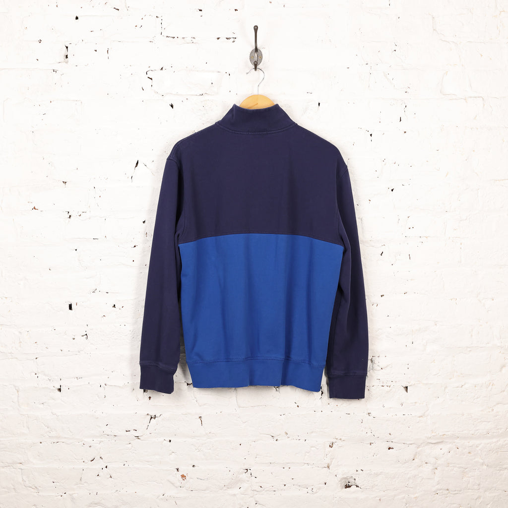 Nautica 1/4 Zip Sweatshirt - Blue - L