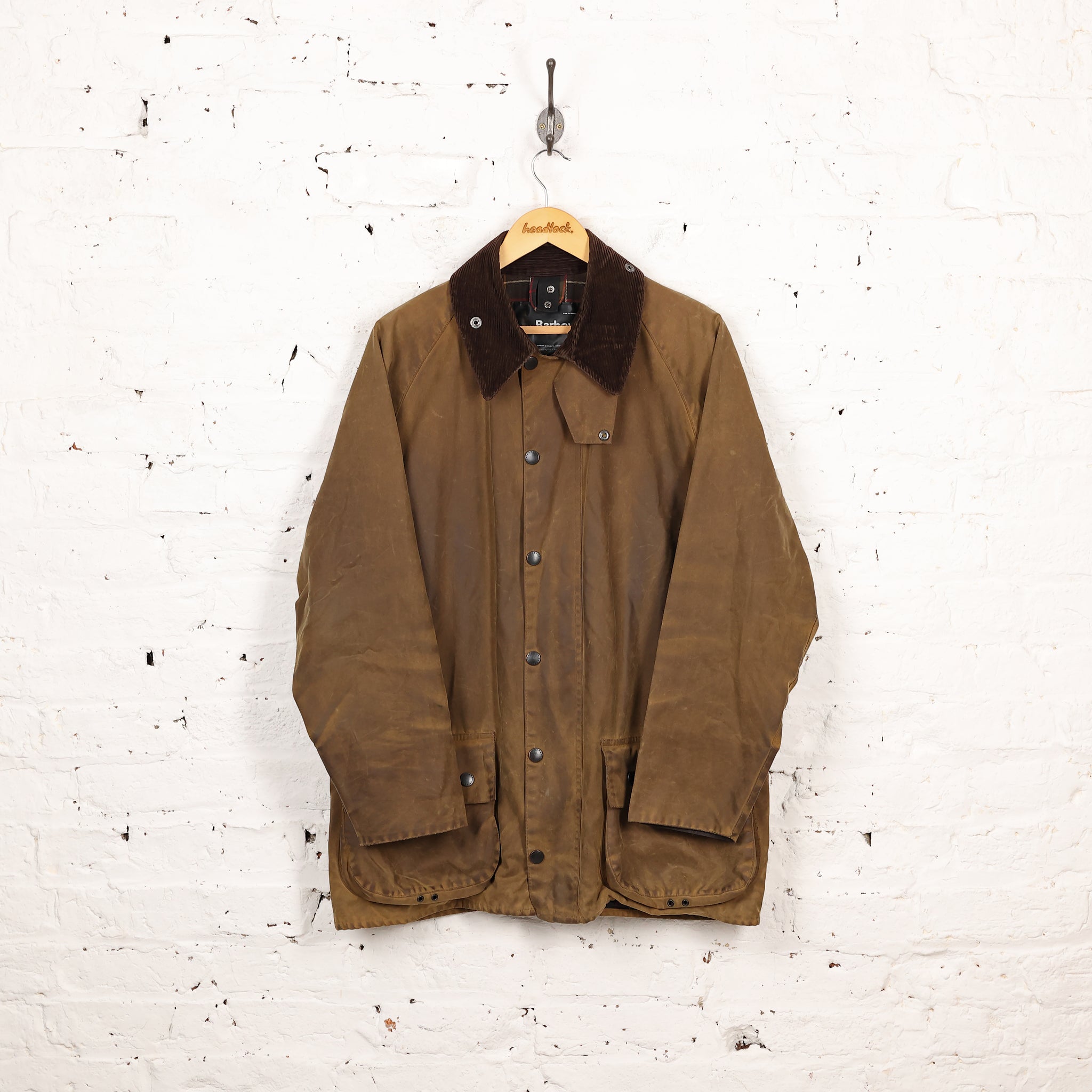 Barbour A2 CLASSIC MOORLAND ダークブラウンジャケット Barbour Classic Moorland Wax Jacket - Brown - L – Headlock