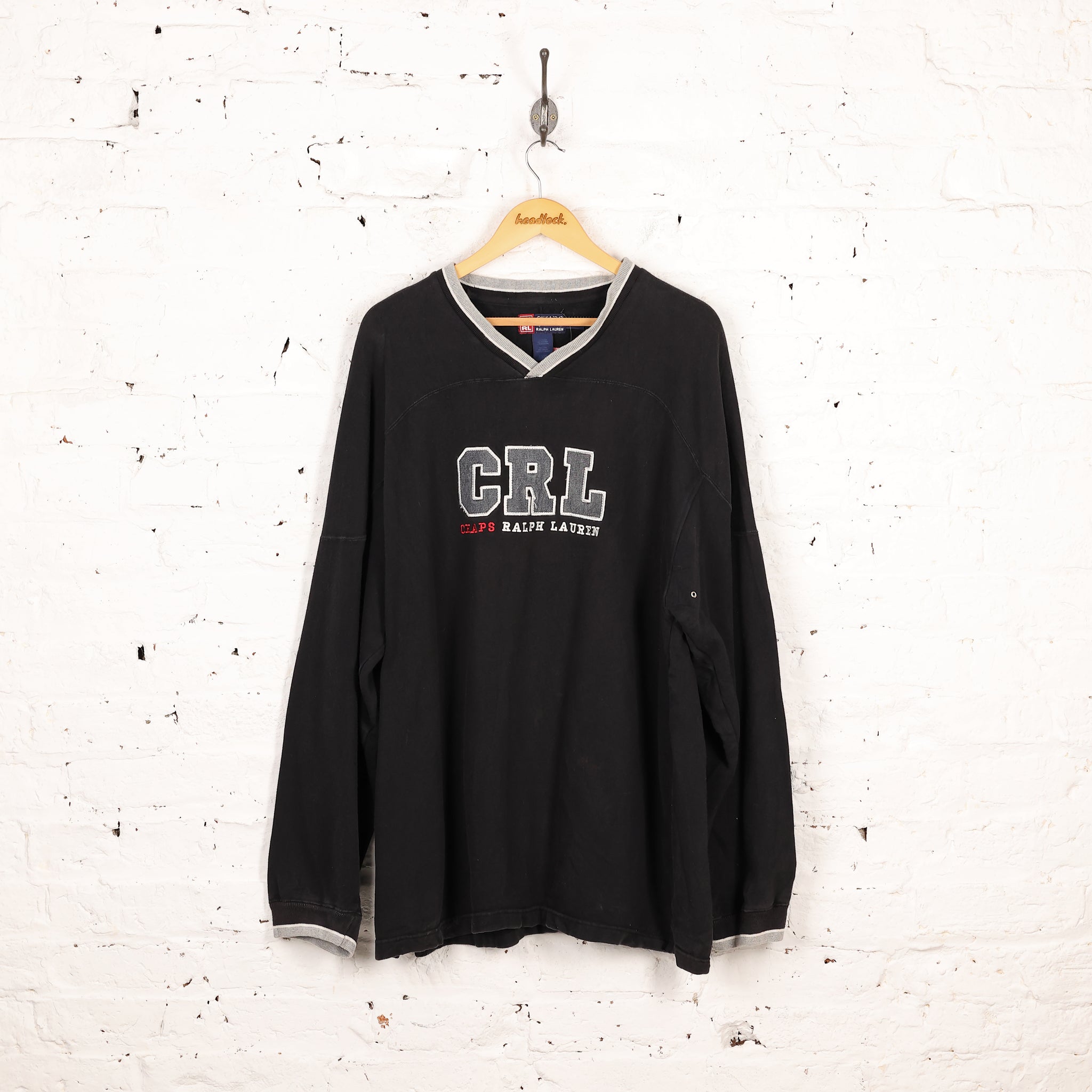 CRL Chaps Ralph Lauren Sweatshirt - Black - XL – Headlock