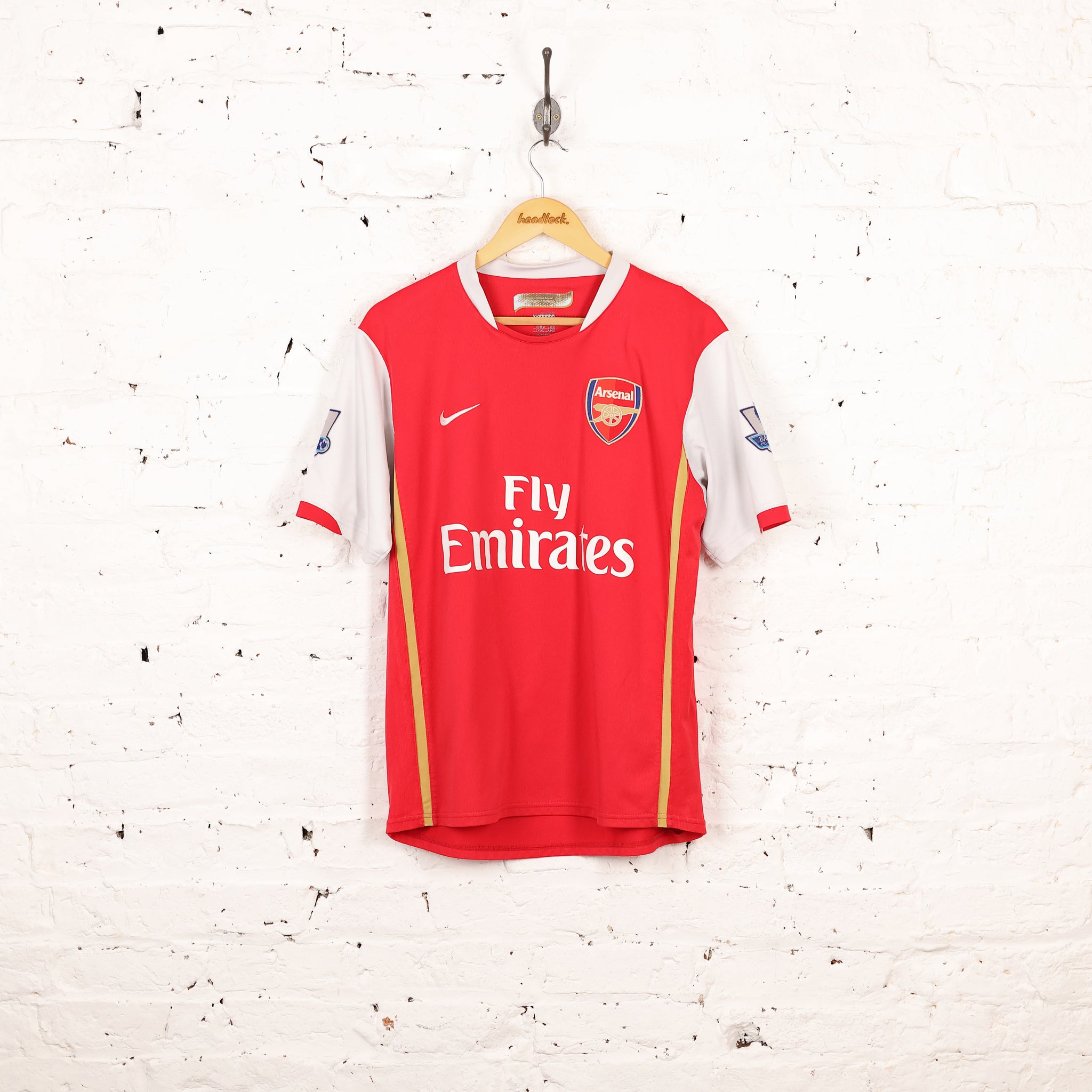 Arsenal 2006 Clichy Nike Home Football Shirt - Red - M – Headlock
