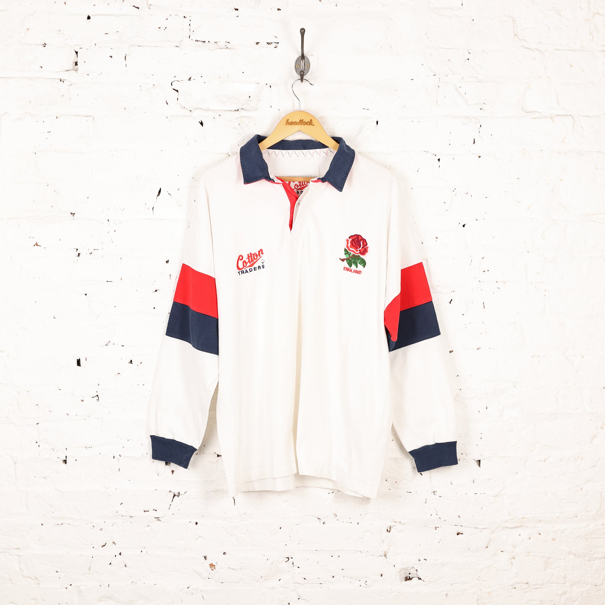 Cotton Traders VTG England 1997 ラガーシャツ