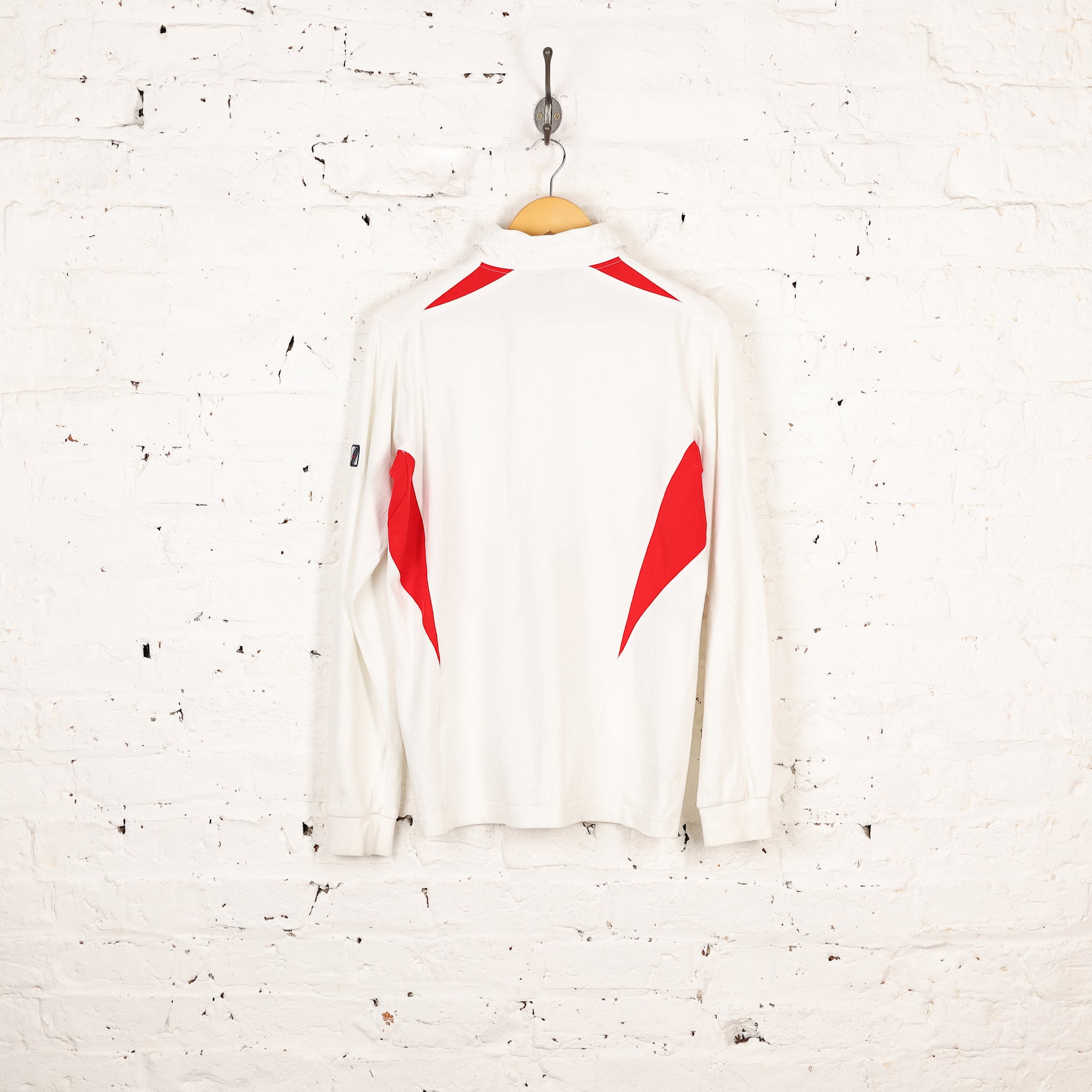 Nike England 2003 Long Sleeve Rugby Shirt - White - M – Headlock