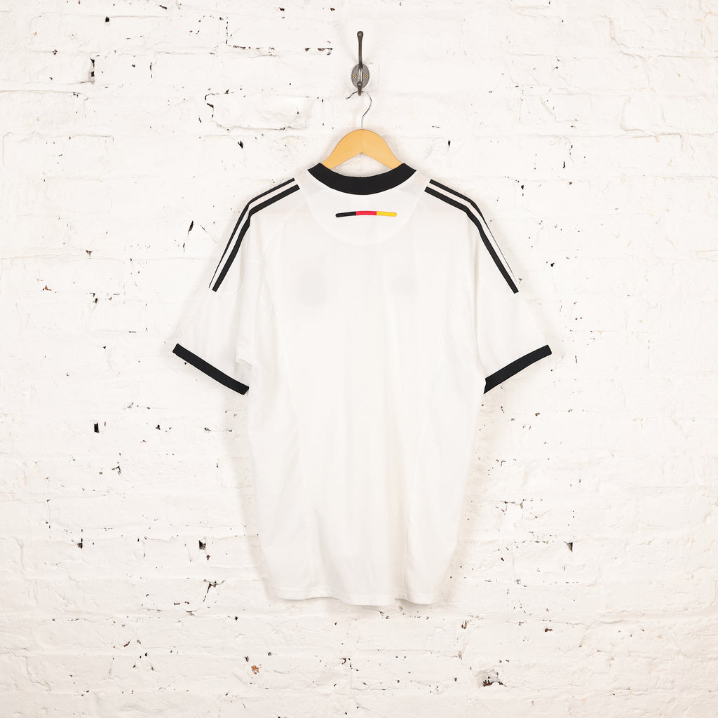 Adidas Germany 2002 Home Football Shirt - White - L
