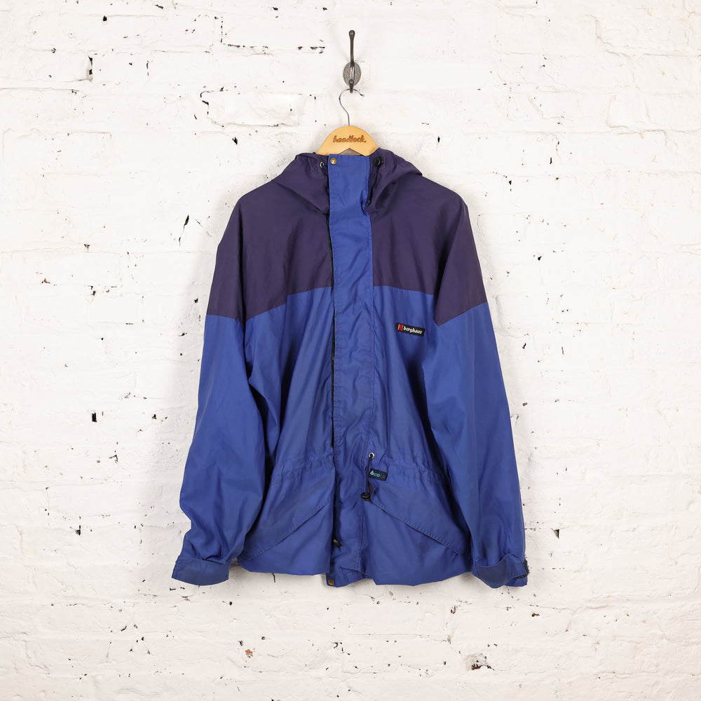 Berghaus Aquafoil 90s Rain Jacket - Blue - XL