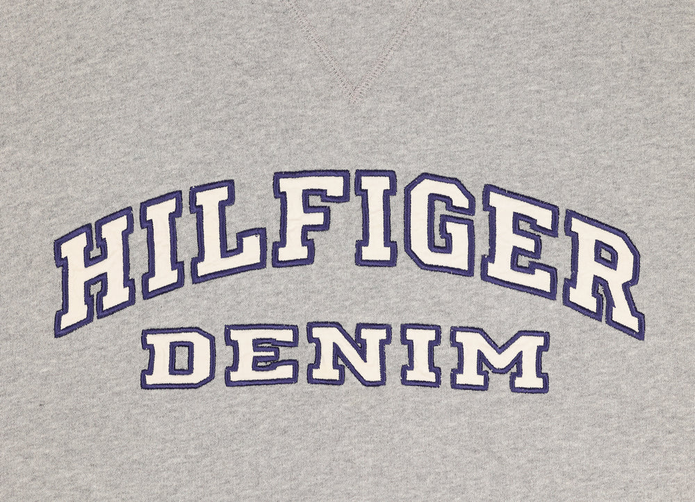 Tommy Hilfiger Spell Out Sweatshirt - Grey - XL