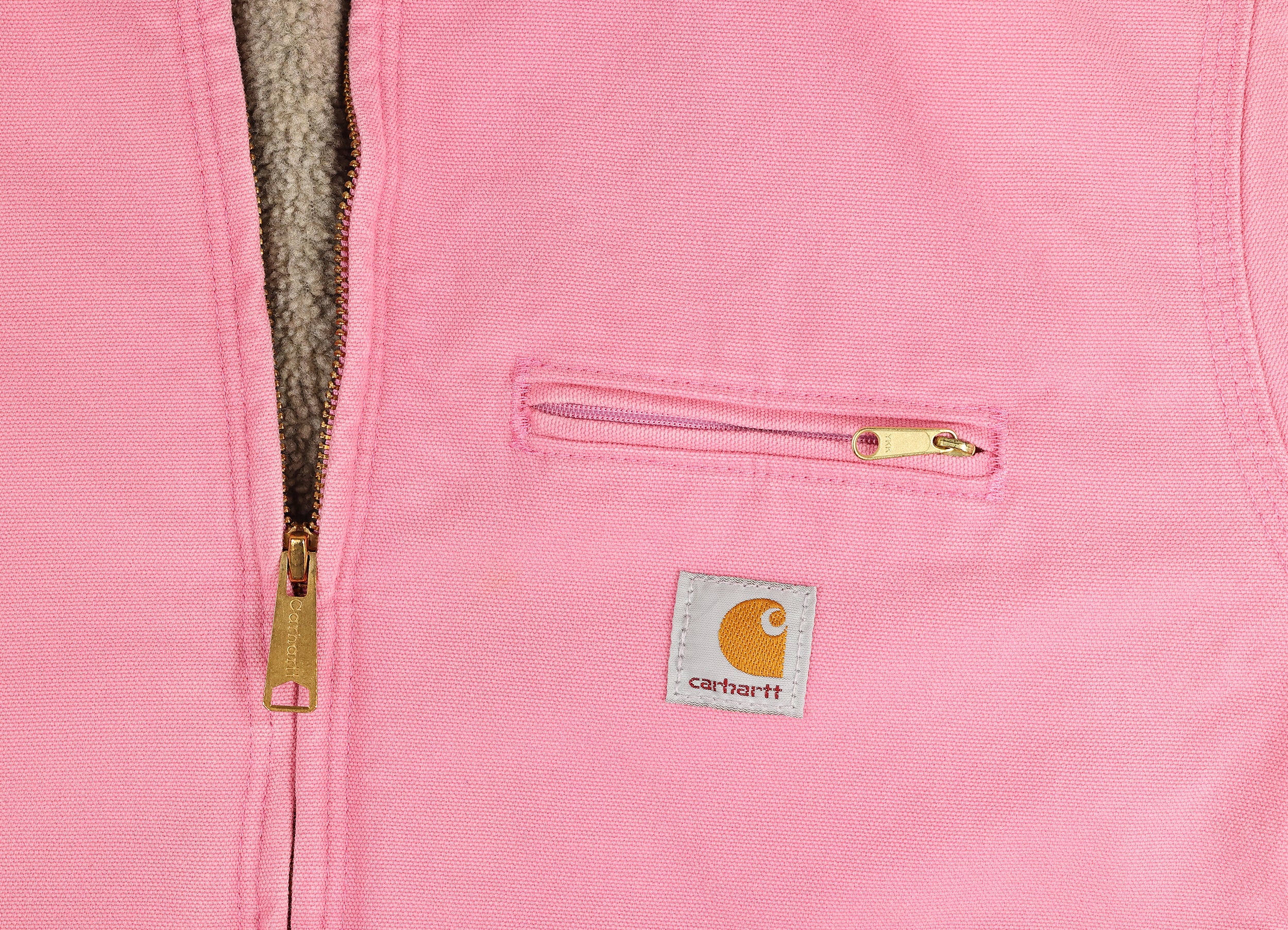 Women s Carhartt Hooded Work Jacket Pink Women s L Headlock