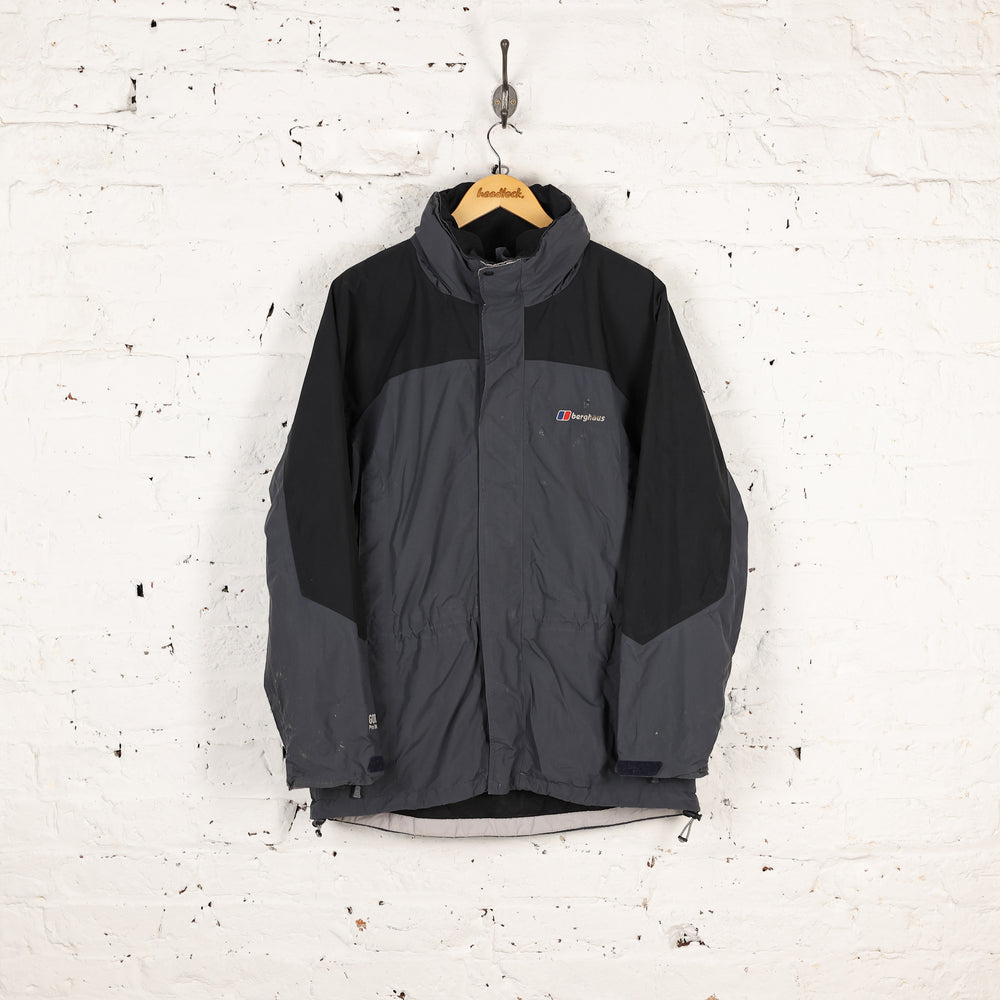 Berghaus Gore Tex Rain Jacket Coat - Grey - M