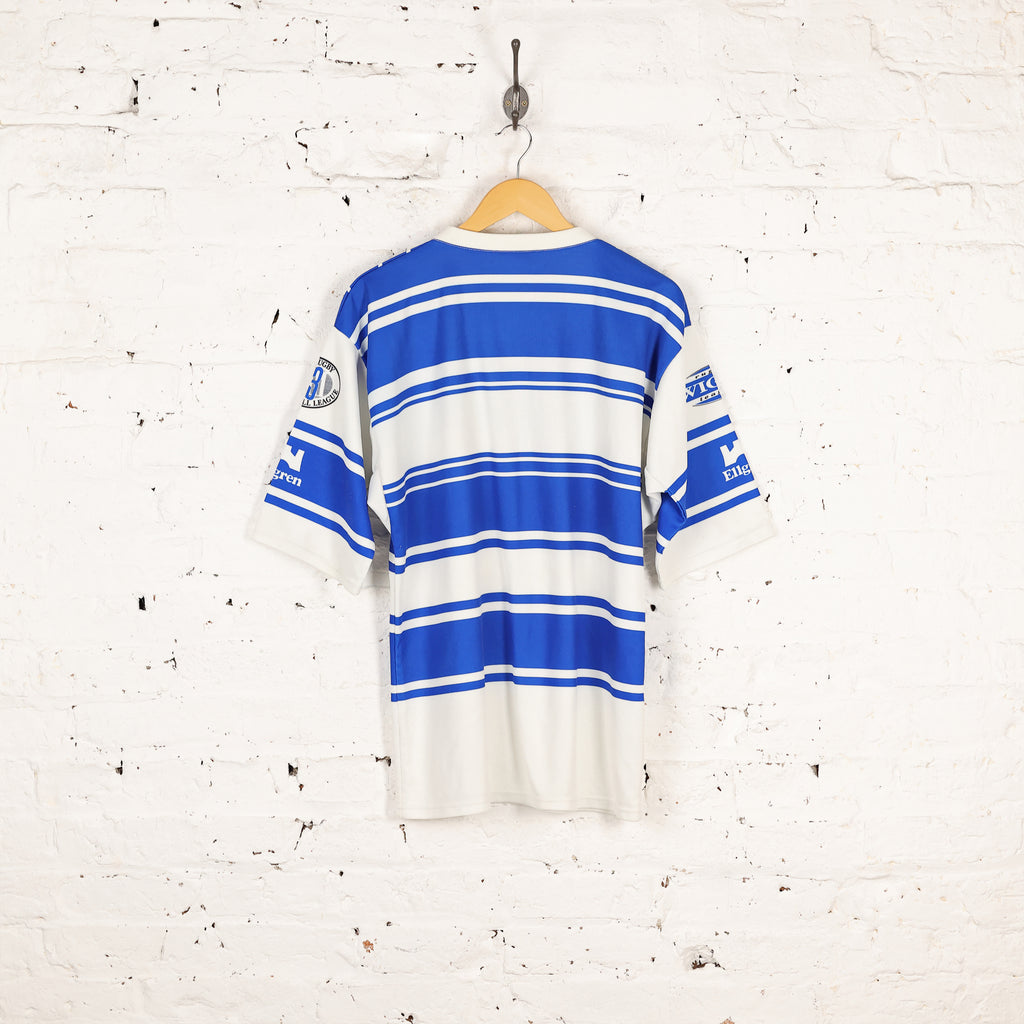 Ellgren Wigan Warriors 1990 Rugby Shirt - Blue - L