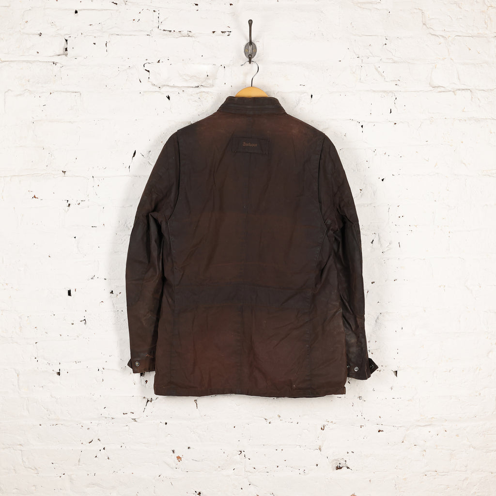 Barbour Wax Corbridge Jacket Coat - Brown - L