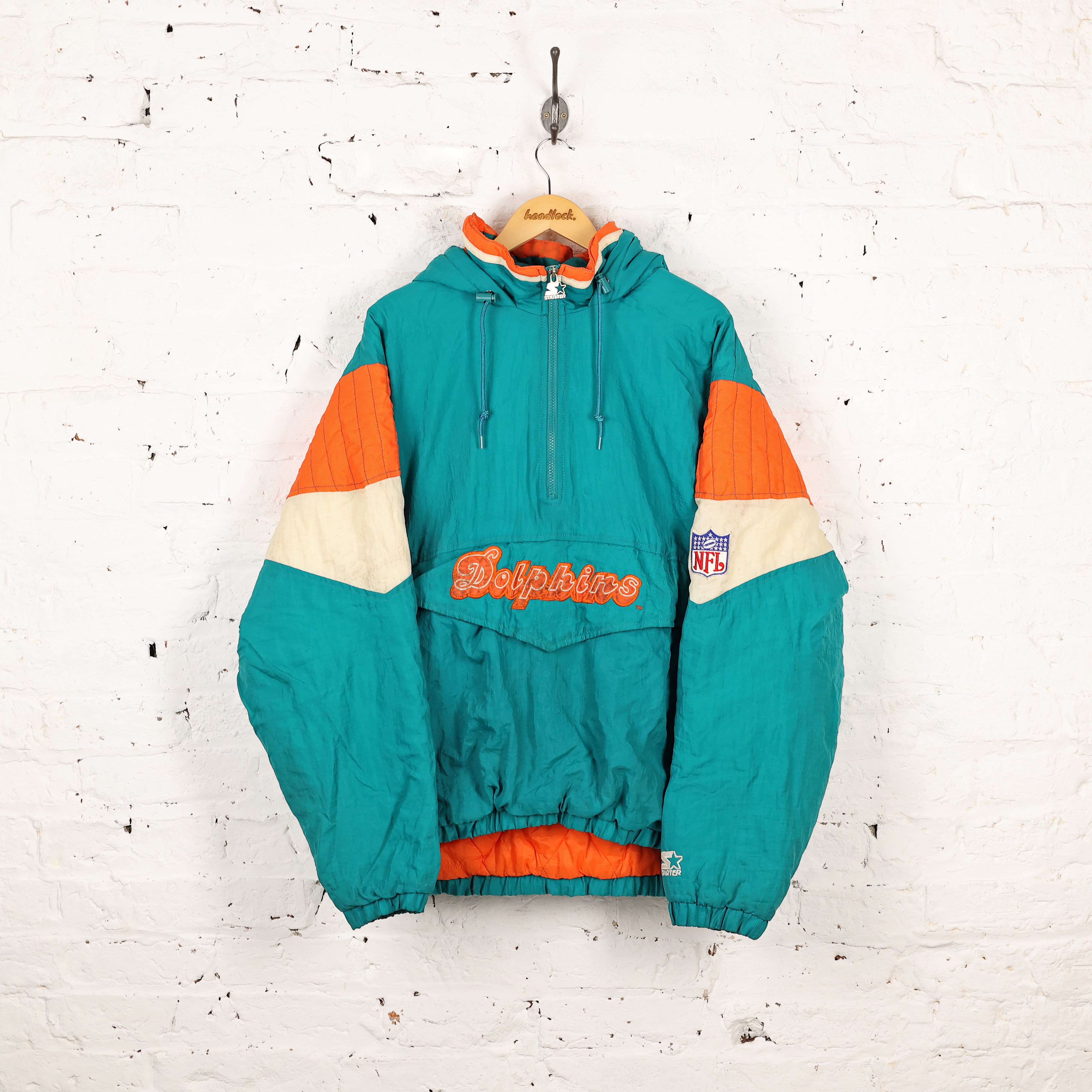 Miami dolphins starter 2025 jacket vintage