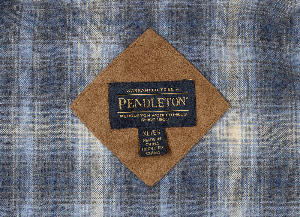 Pendleton Pile Fleece Jacket - White - XL