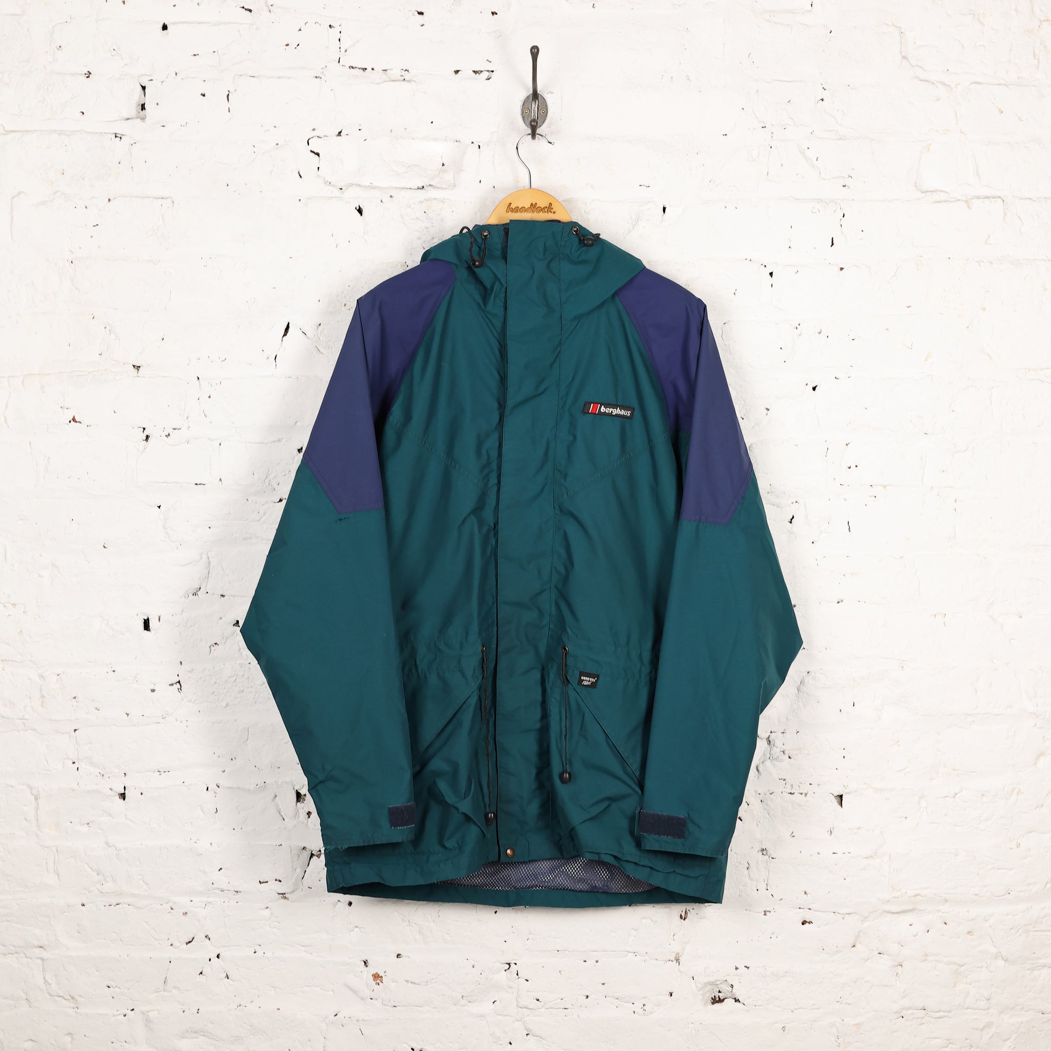 Berghaus Meru Gore Tex Rain Jacket - Green - L – Headlock