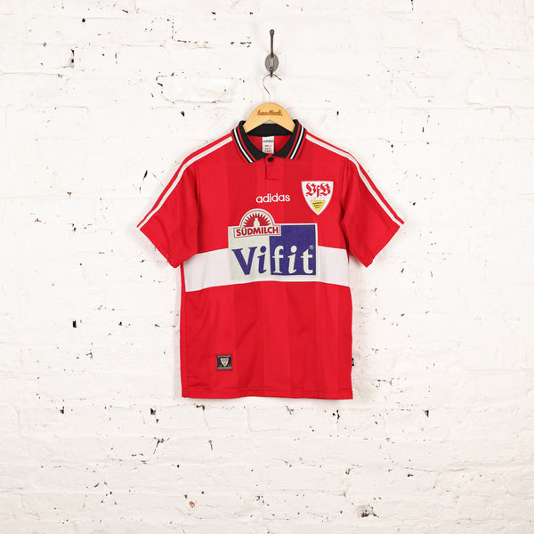 VFB Stuttgart 1996 Away Football Shirt - Red - XS – Headlock