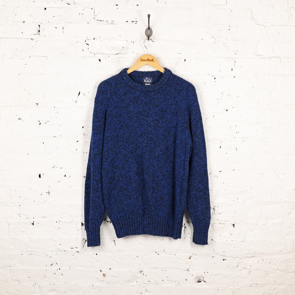 Woolrich Knit Jumper - Blue - S