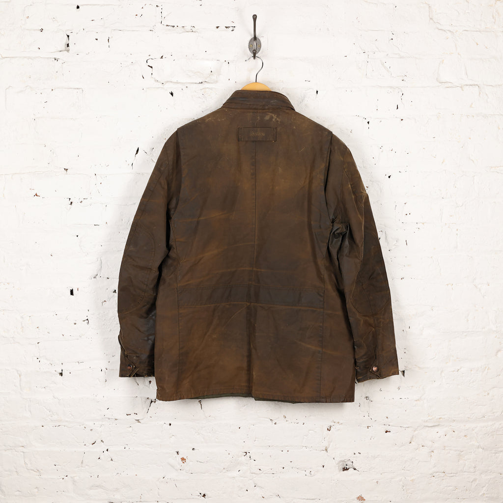 Barbour Corbridge Wax Jacket Coat - Brown - XL