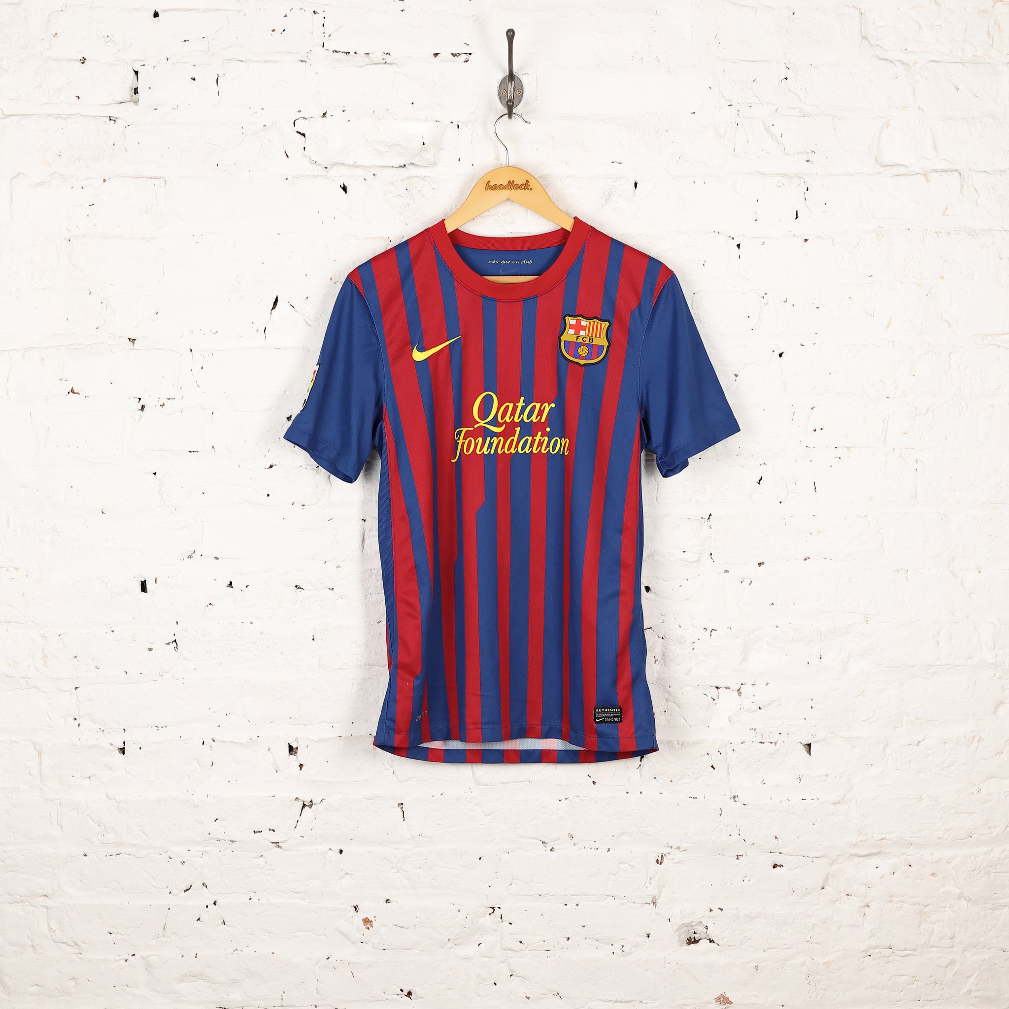Maillot Barcelone Messi Autographié Pas Match Worn Shirt Jersey Maillot Barcelone Messi Autographié Pas Match Worn Shirt Jersey