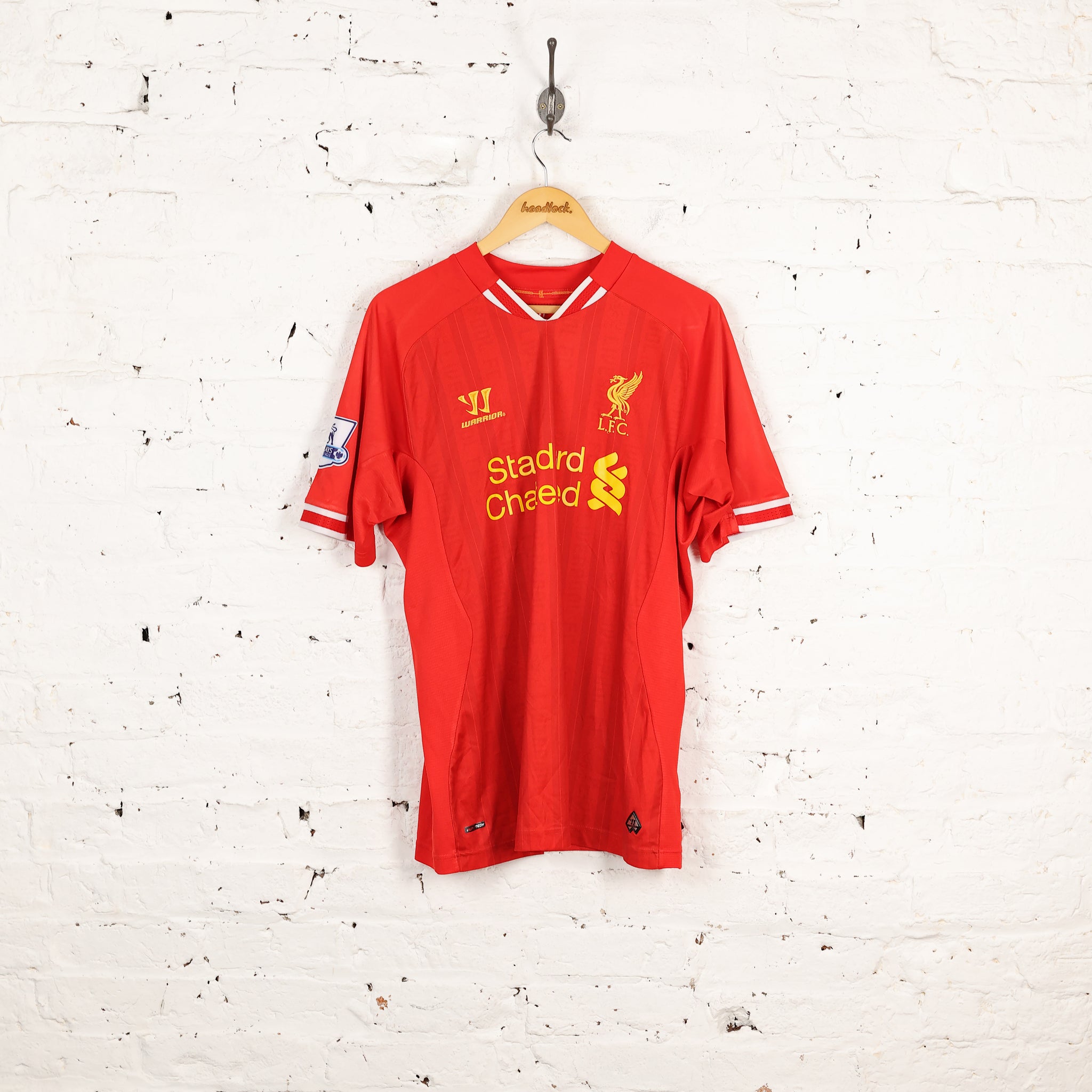 Warrior Liverpool 2013 Suarez Home Football Shirt - Red - L – Headlock