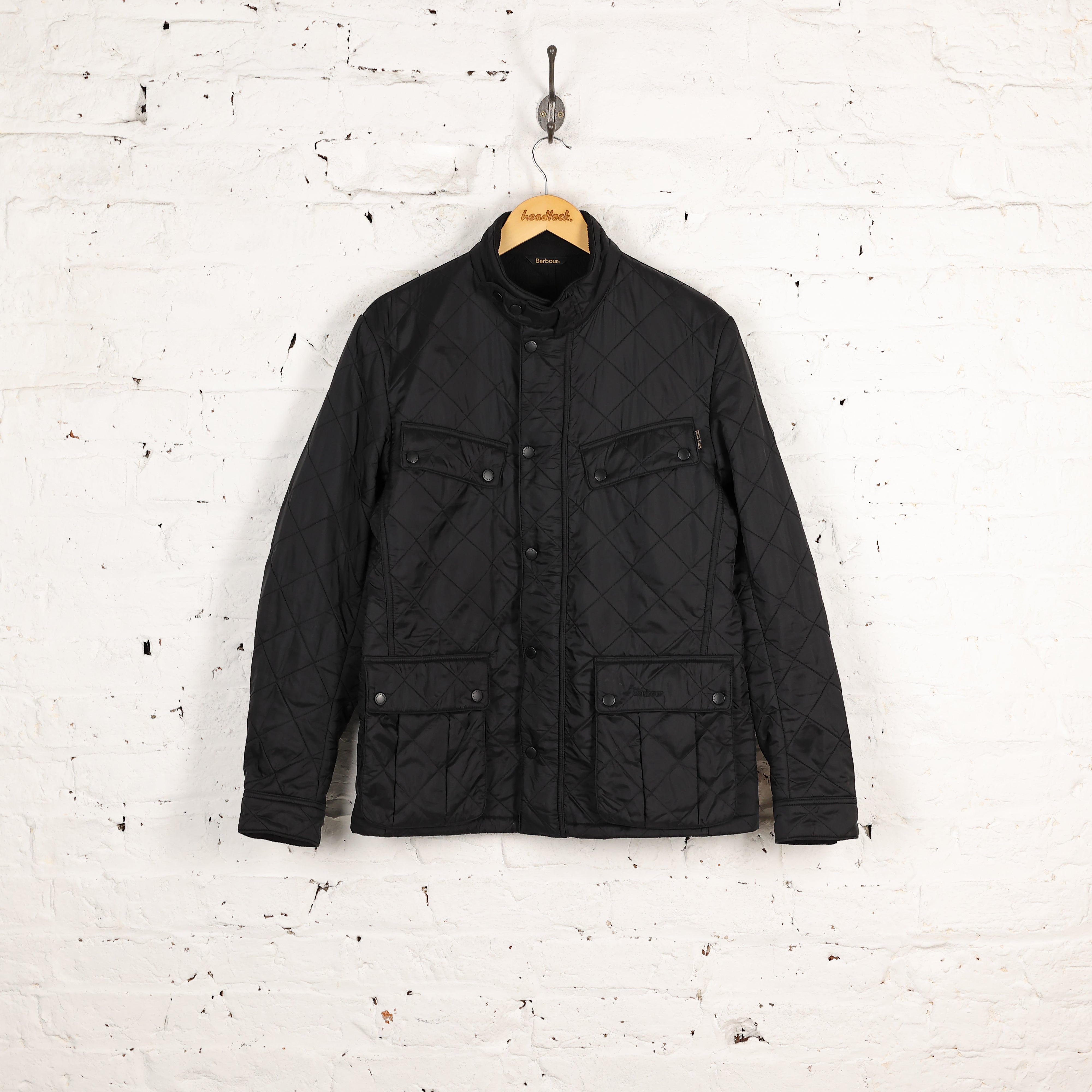 Barbour International Ariel Polar Quilt Jacket Black M – Headlock