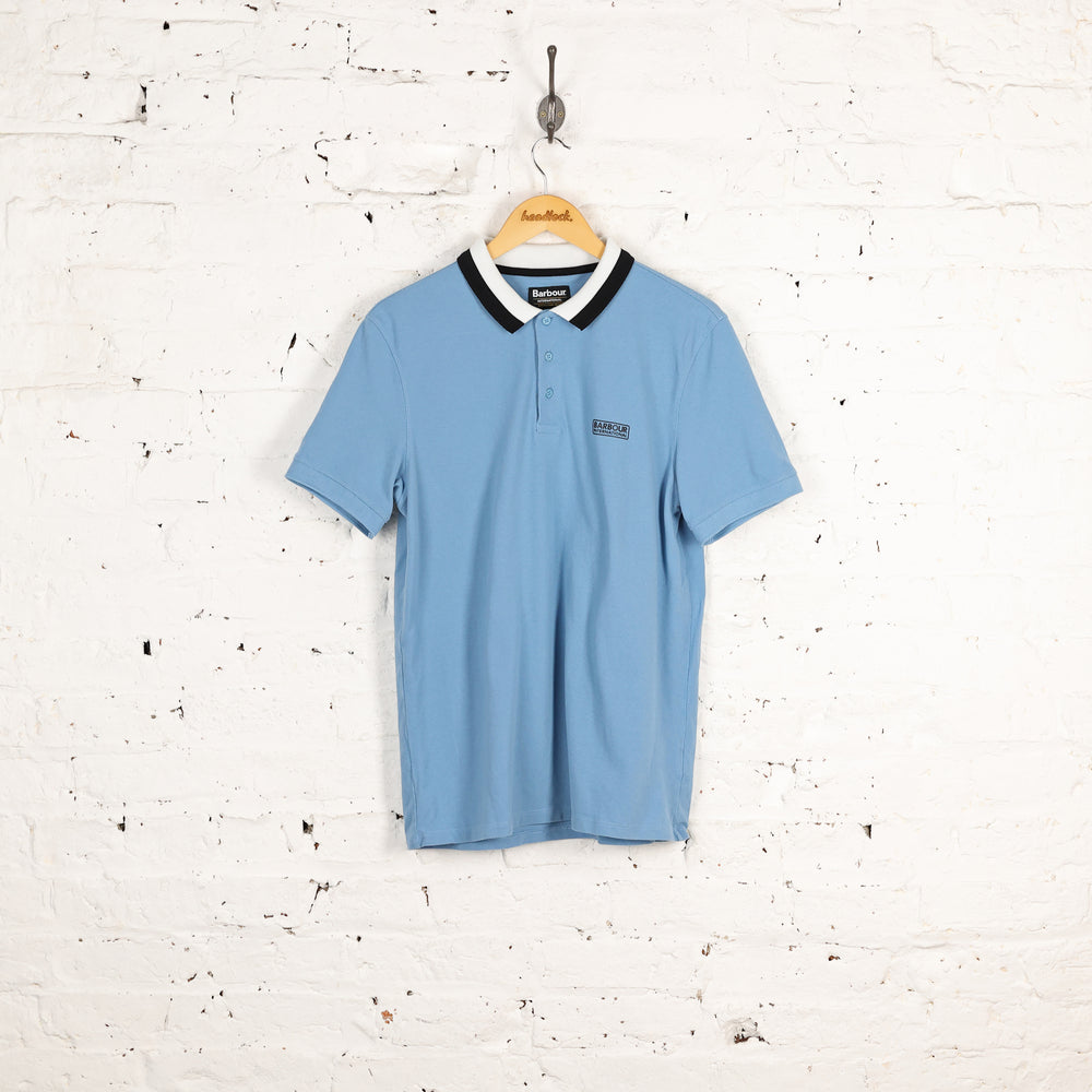 Barbour International Polo Shirt - Blue - L