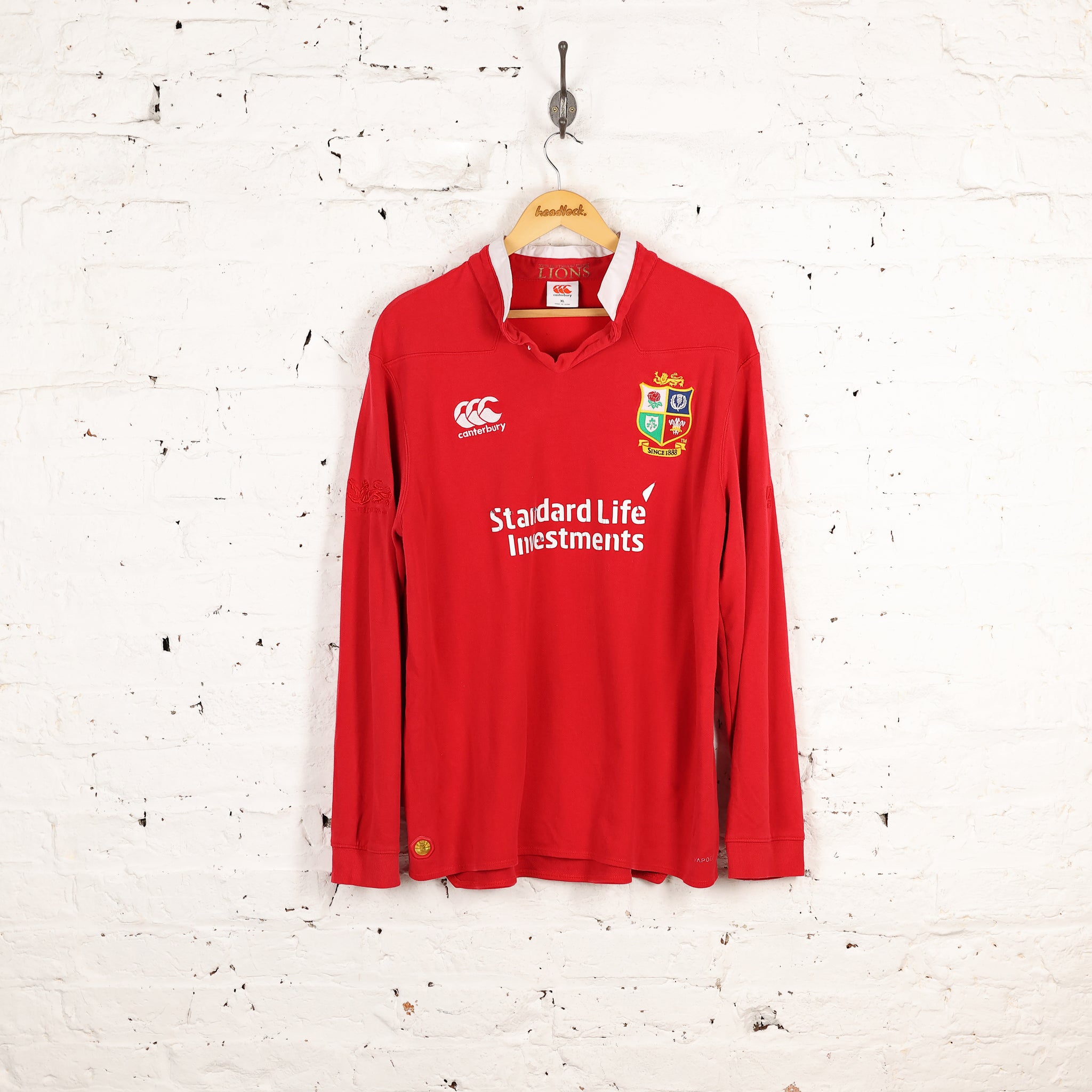 British and Irish Lions 2007 Long Sleeve Canterbury Rugby Shirt