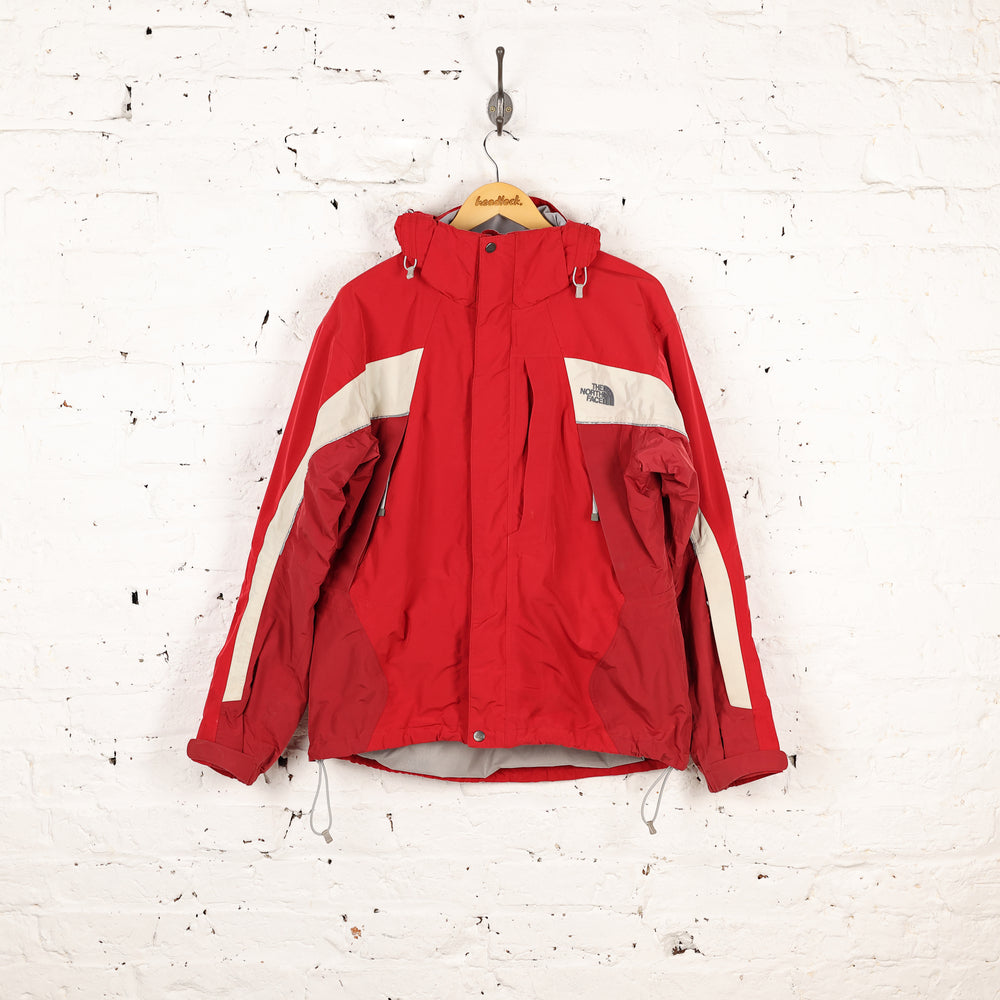 Women's The North Face HyVent Rain Jacket - Red - Women's L