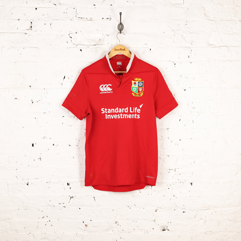Canterbury British and Irish Lions Rugby Shirt - Red - M