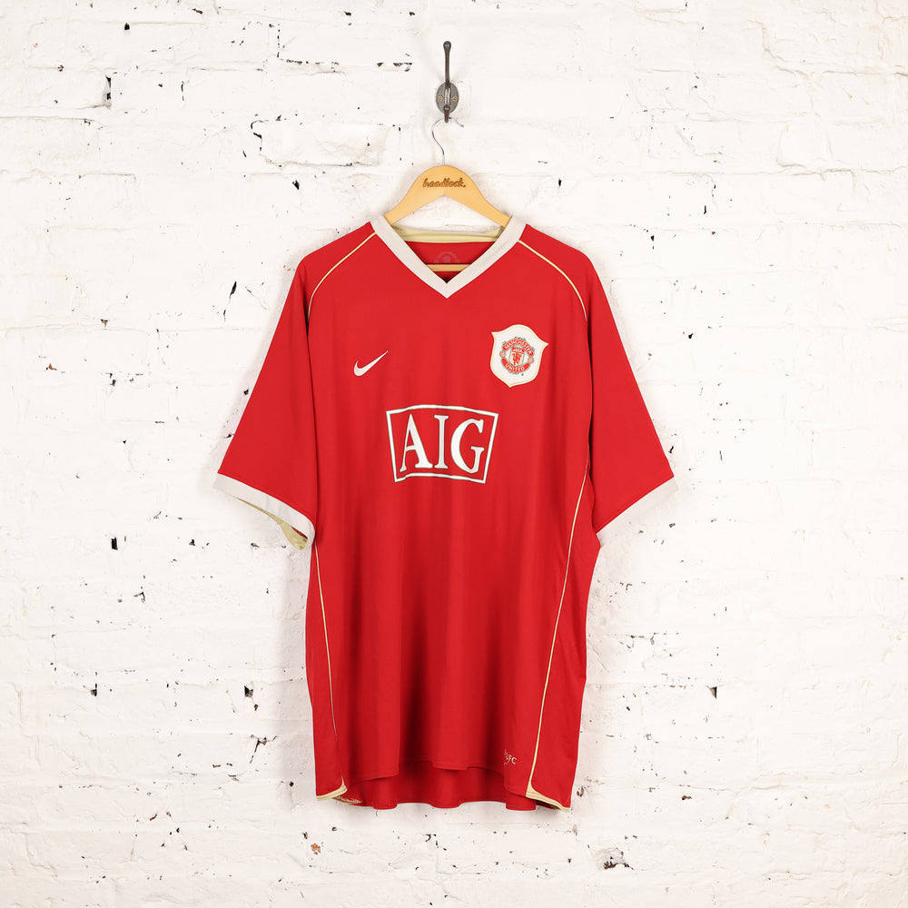 Nike Manchester United 2006 Home Football Shirt - Red - XXXXL
