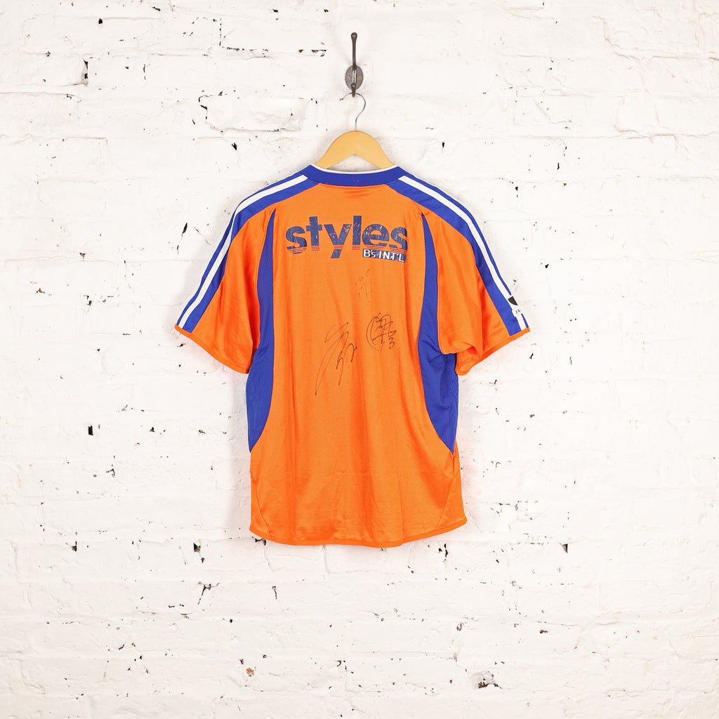 Albirex Niigata 2003 Home Football Shirt - Orange - M