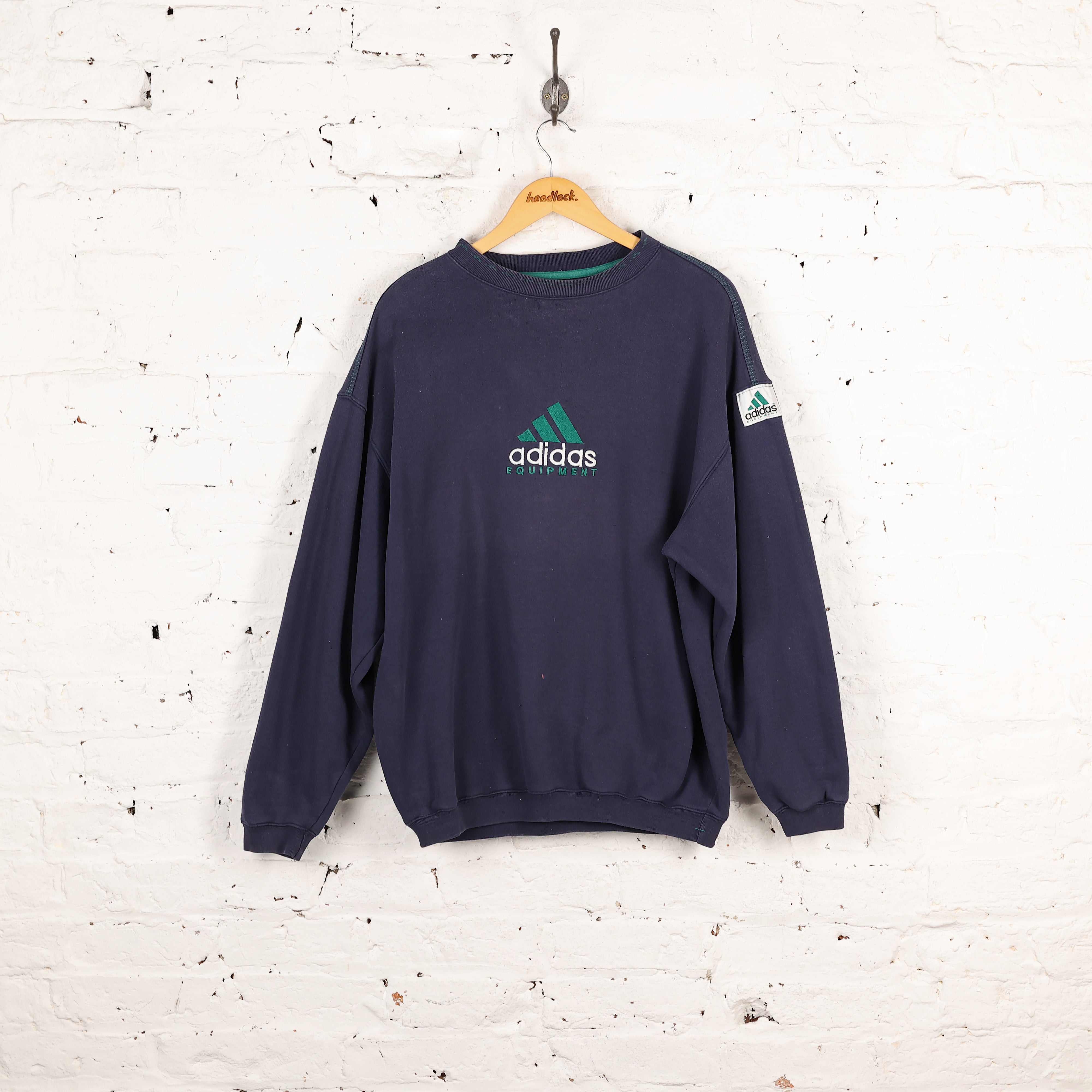 Adidas Equipment 90s Sweatshirt Blue M Headlock