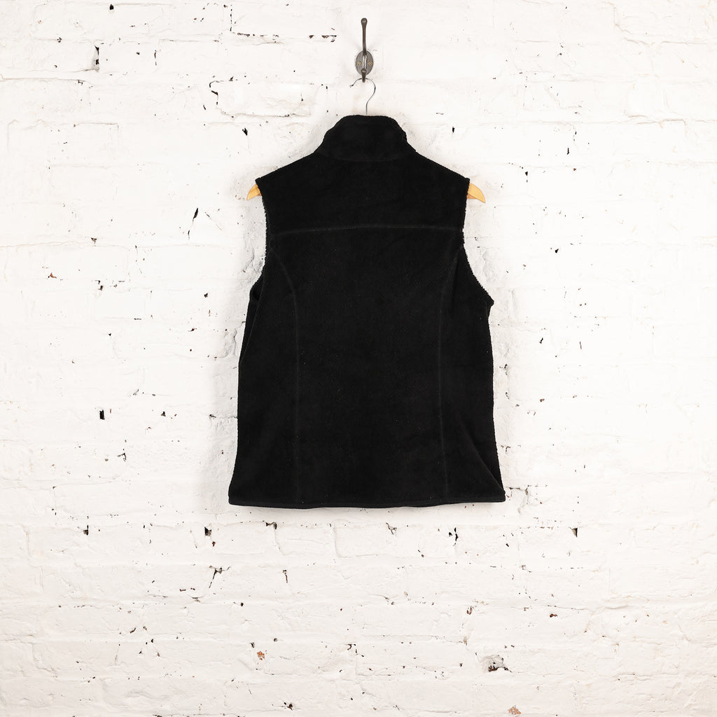 Women's Patagonia Sleeveless Fleece Gilet - Black - Women's XL