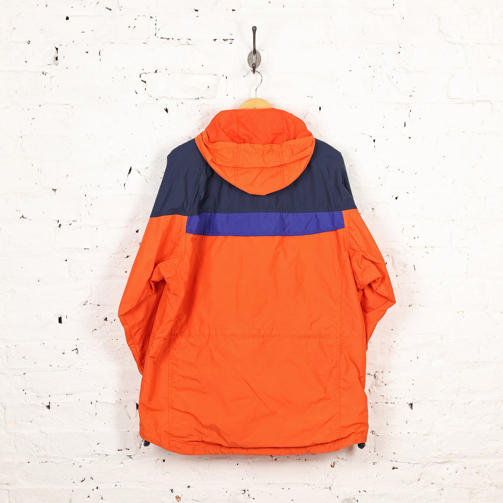 Womens Columbia Rain Jacket - Orange - Womens M