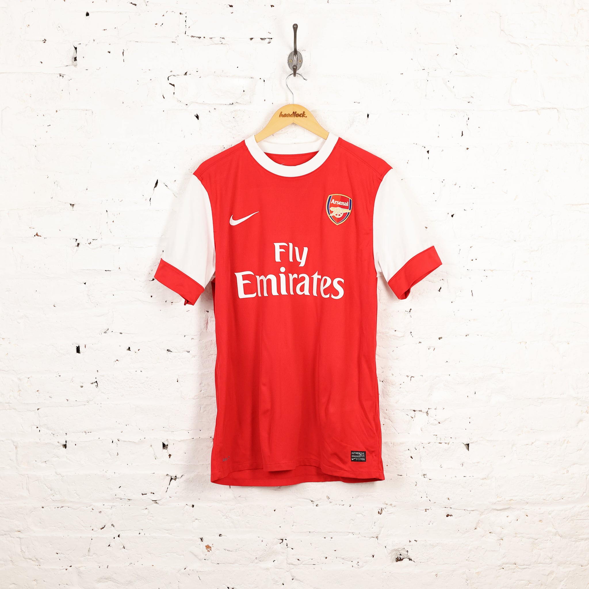 Nike Arsenal 2010 Van Persie Home Football Shirt - Red - L – Headlock