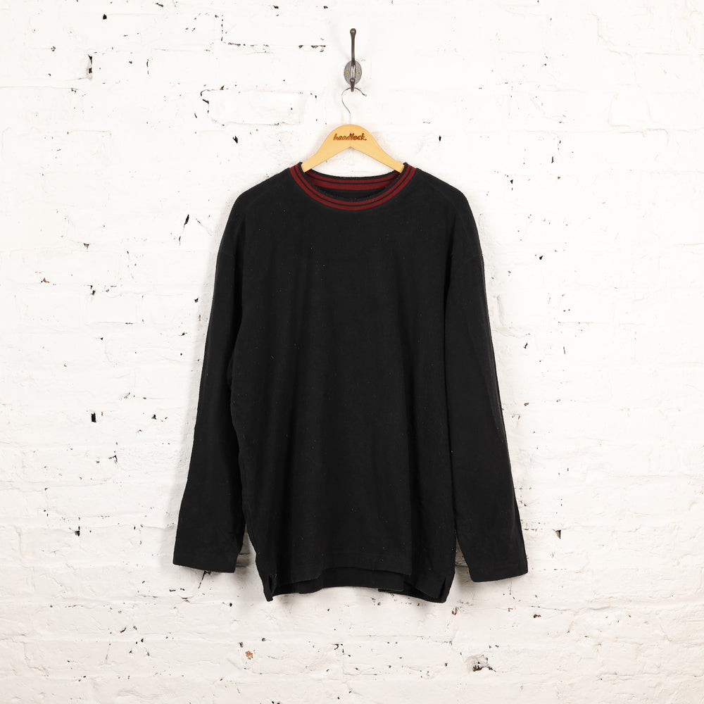 Patagonia Fleece Sweatshirt - Black - XXL