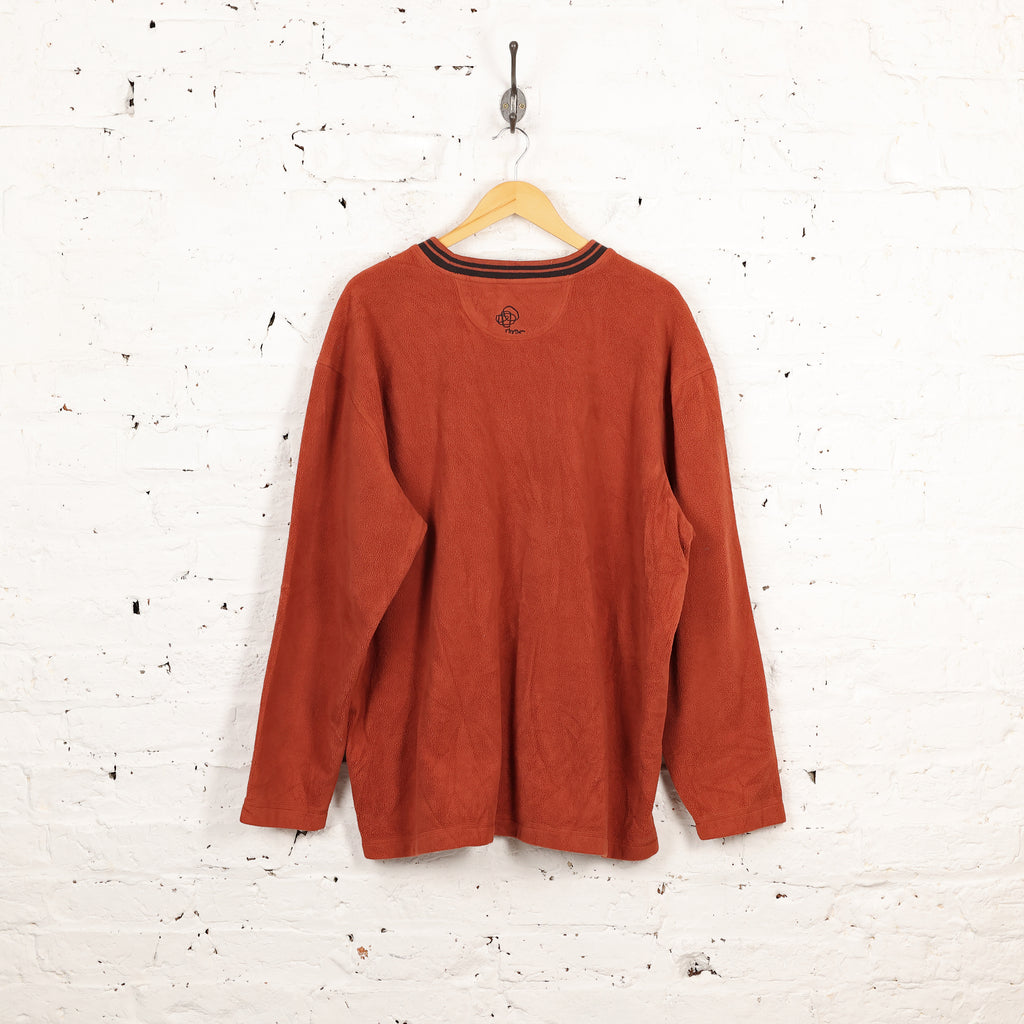 Patagonia Fleece Sweatshirt - Orange - XL