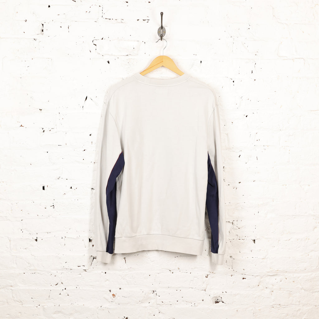 Fred Perry Sweatshirt - White - M