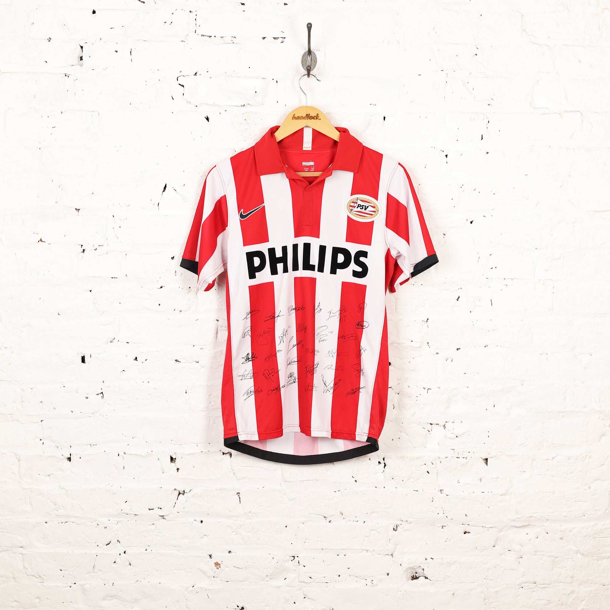 Echarpe PSV EINDHOVEN EUROPEAN TOUR 2008 2009 vintage scarf OM Liverpool