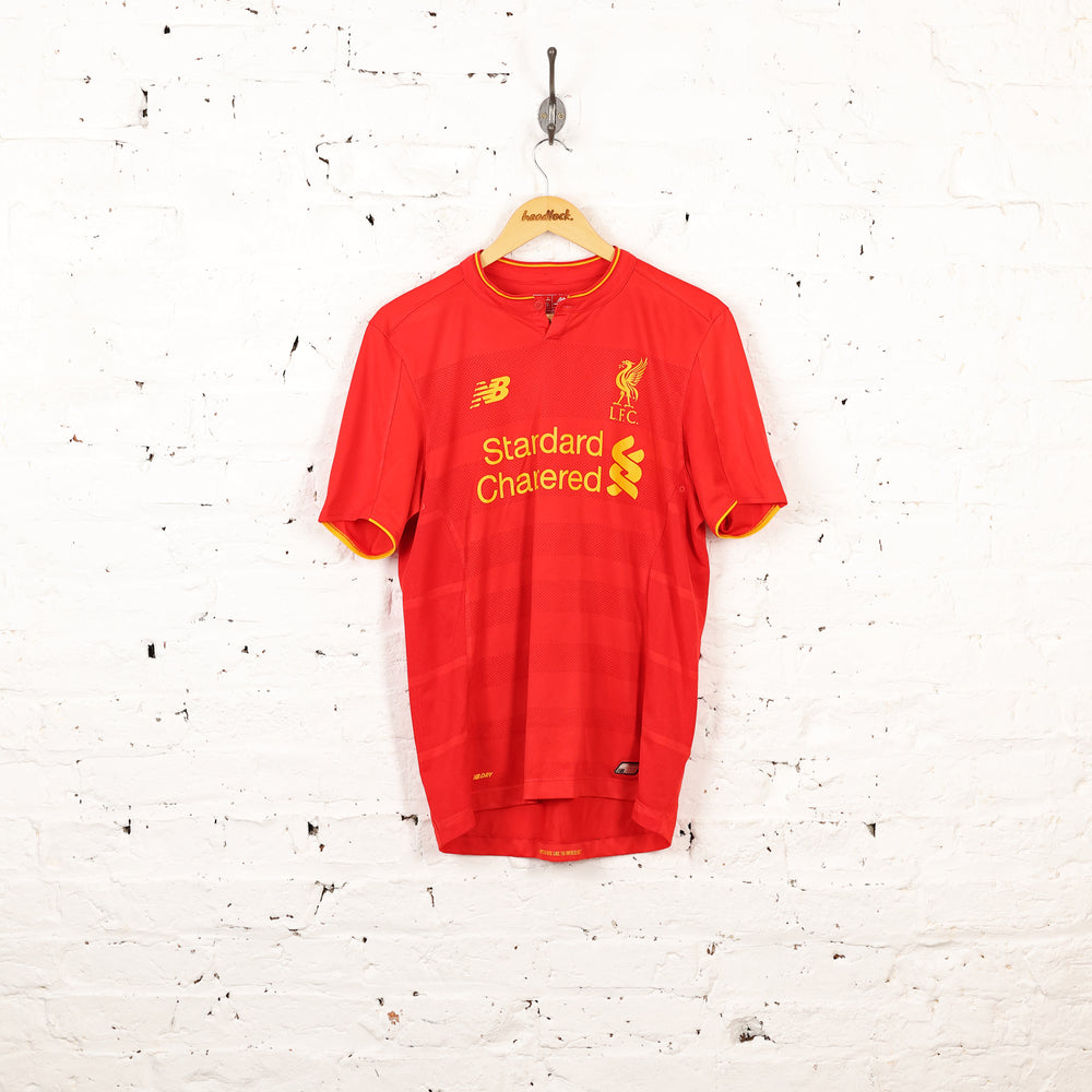New Balance Liverpool 2016 Coutinho Home Football Shirt - Red - M