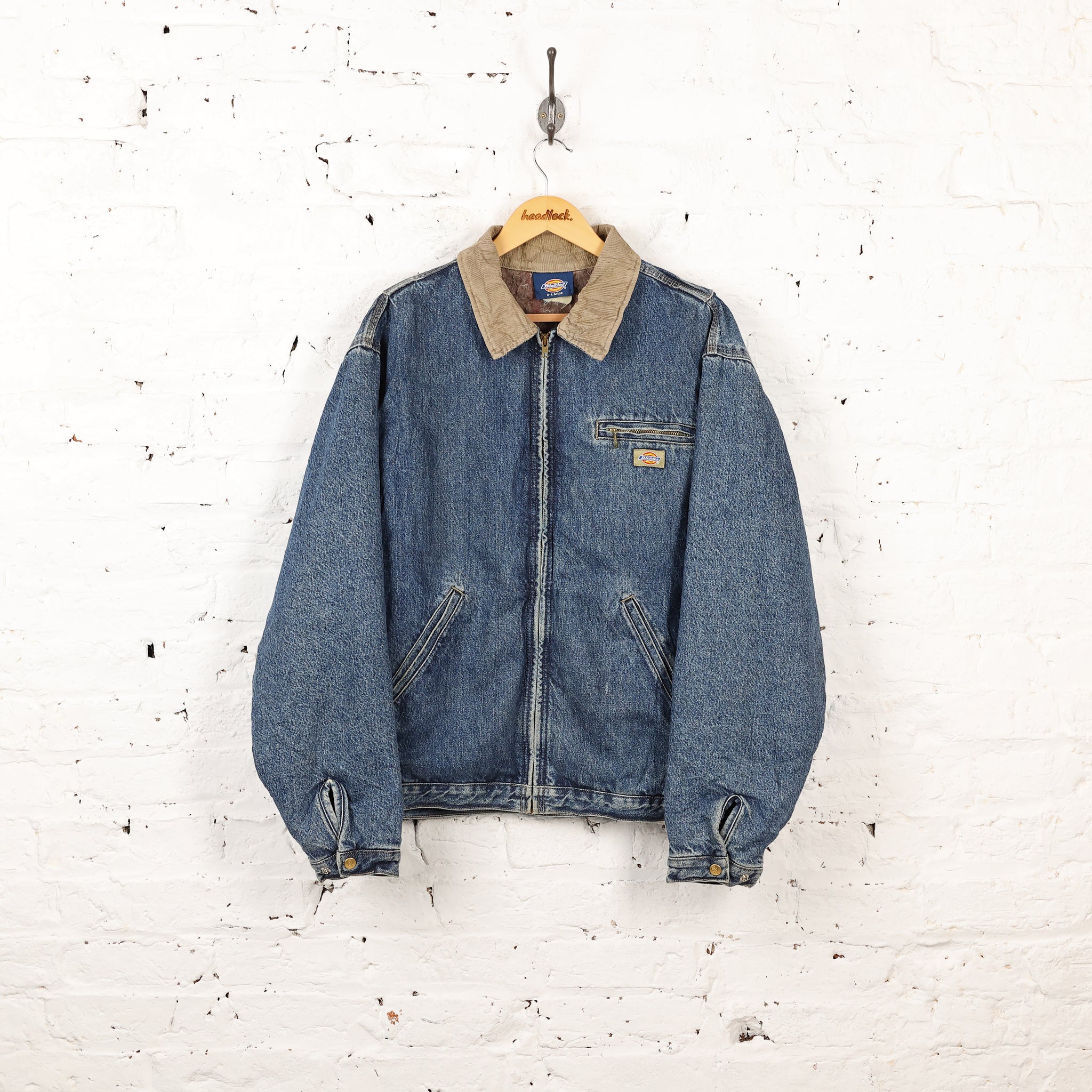 Denim jacket dickies best sale