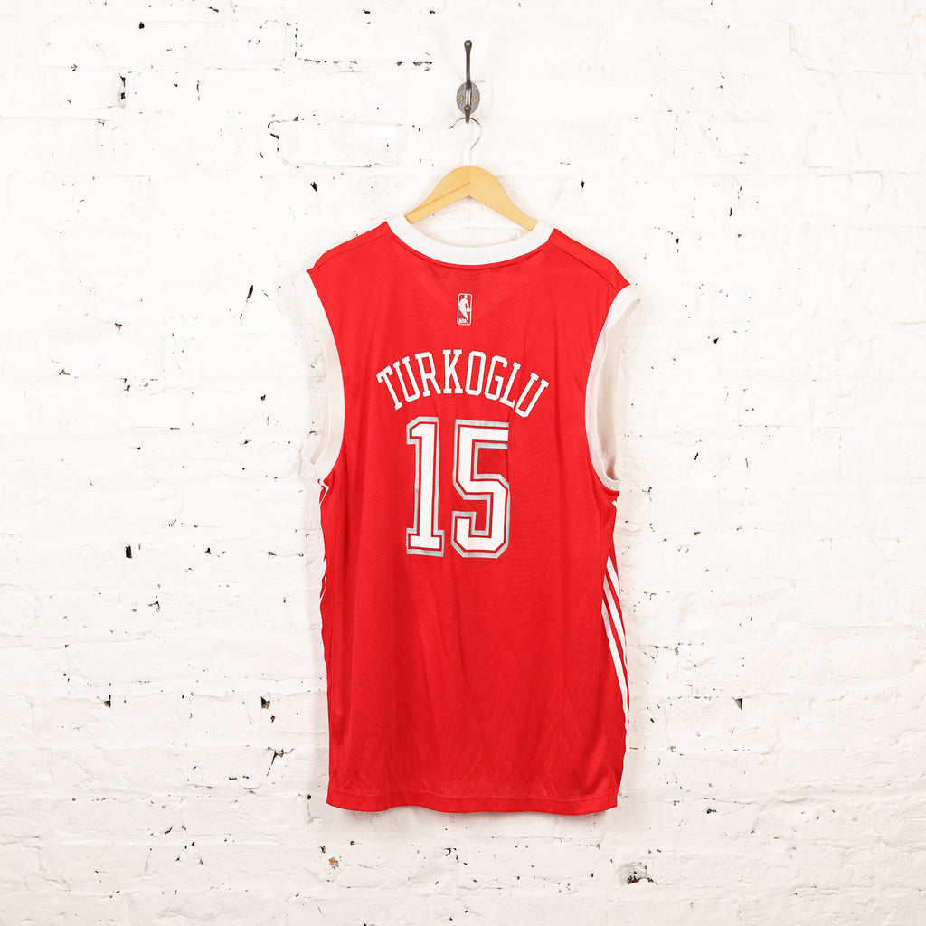 Adidas Orlando Magic Turkoglu Basketball Jersey - Red - L