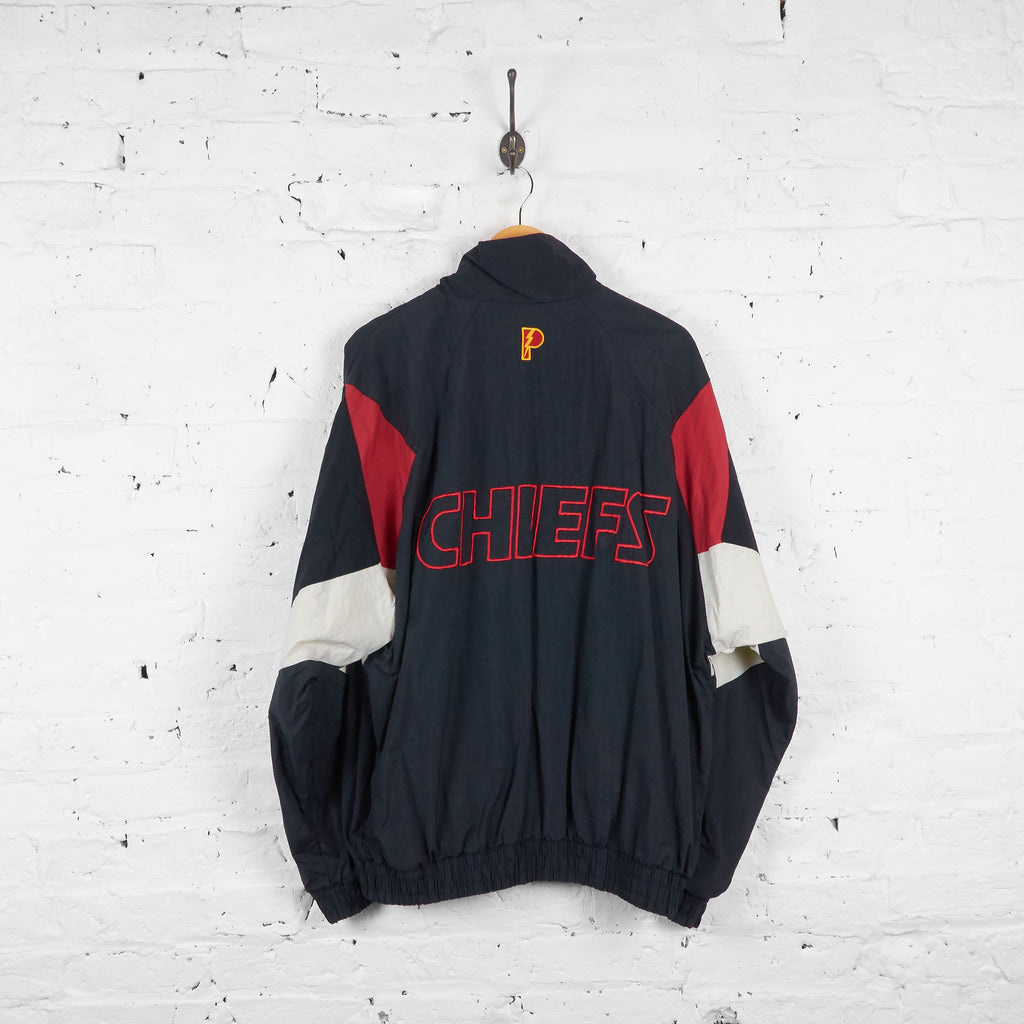 Vintage Kansas City Chief's American Football NFL Jacket - Black/Red - XL - Headlock