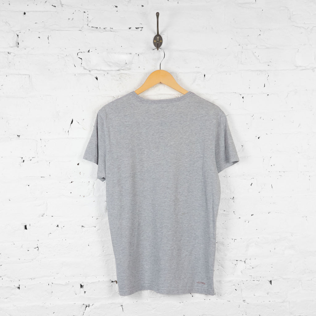 Adidas T Shirt - Grey - M - Headlock