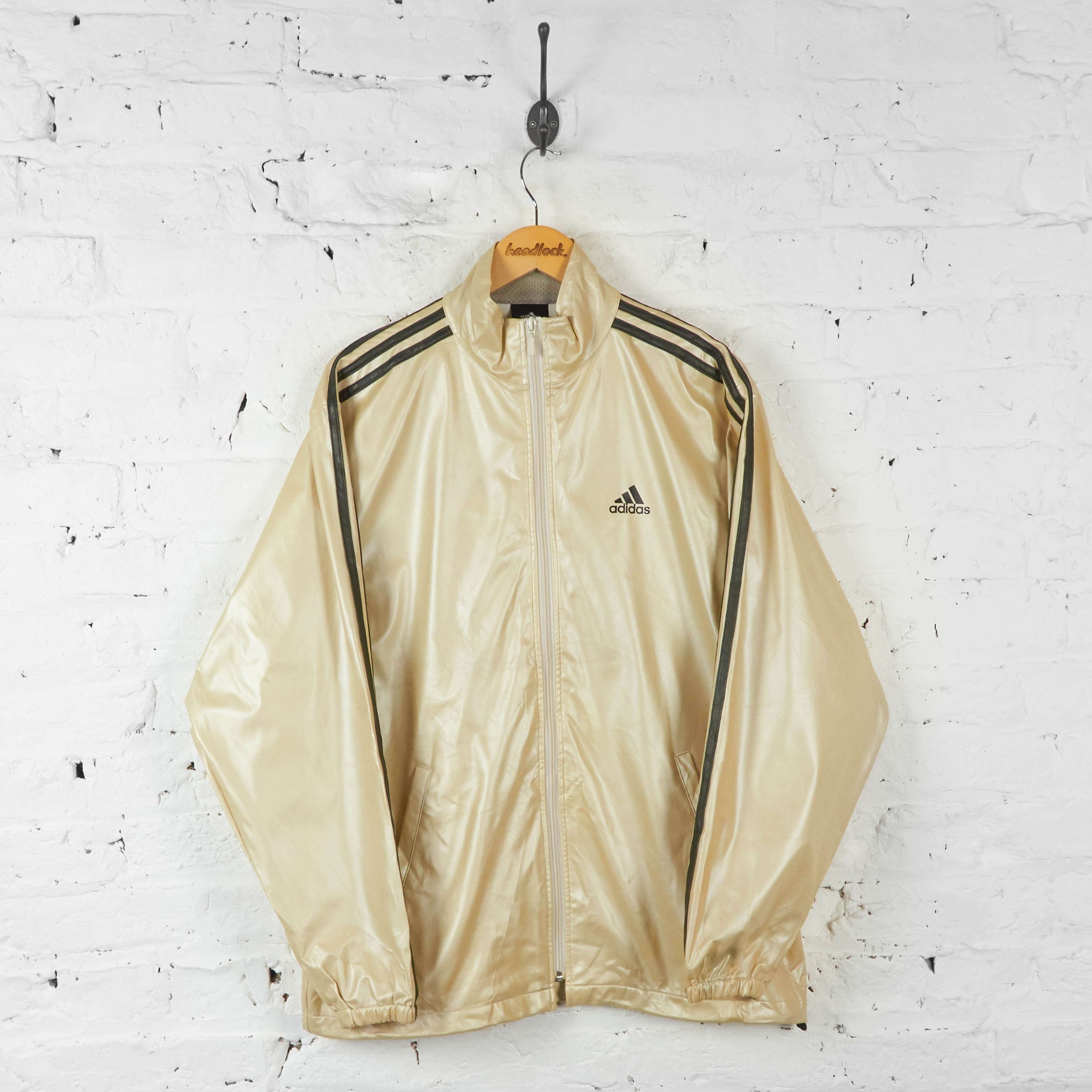 Adidas Tracksuit Top Jacket - Gold - L – Headlock