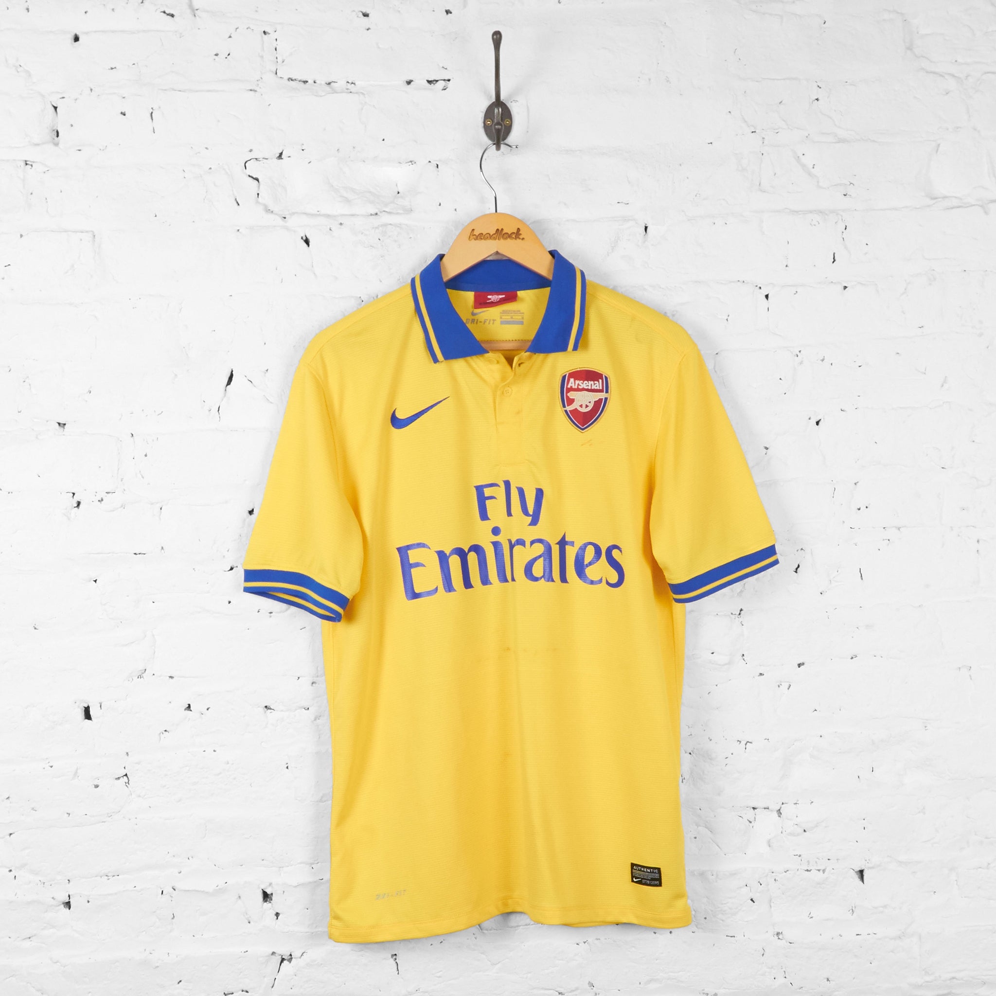 Arsenal yellow nike kit online