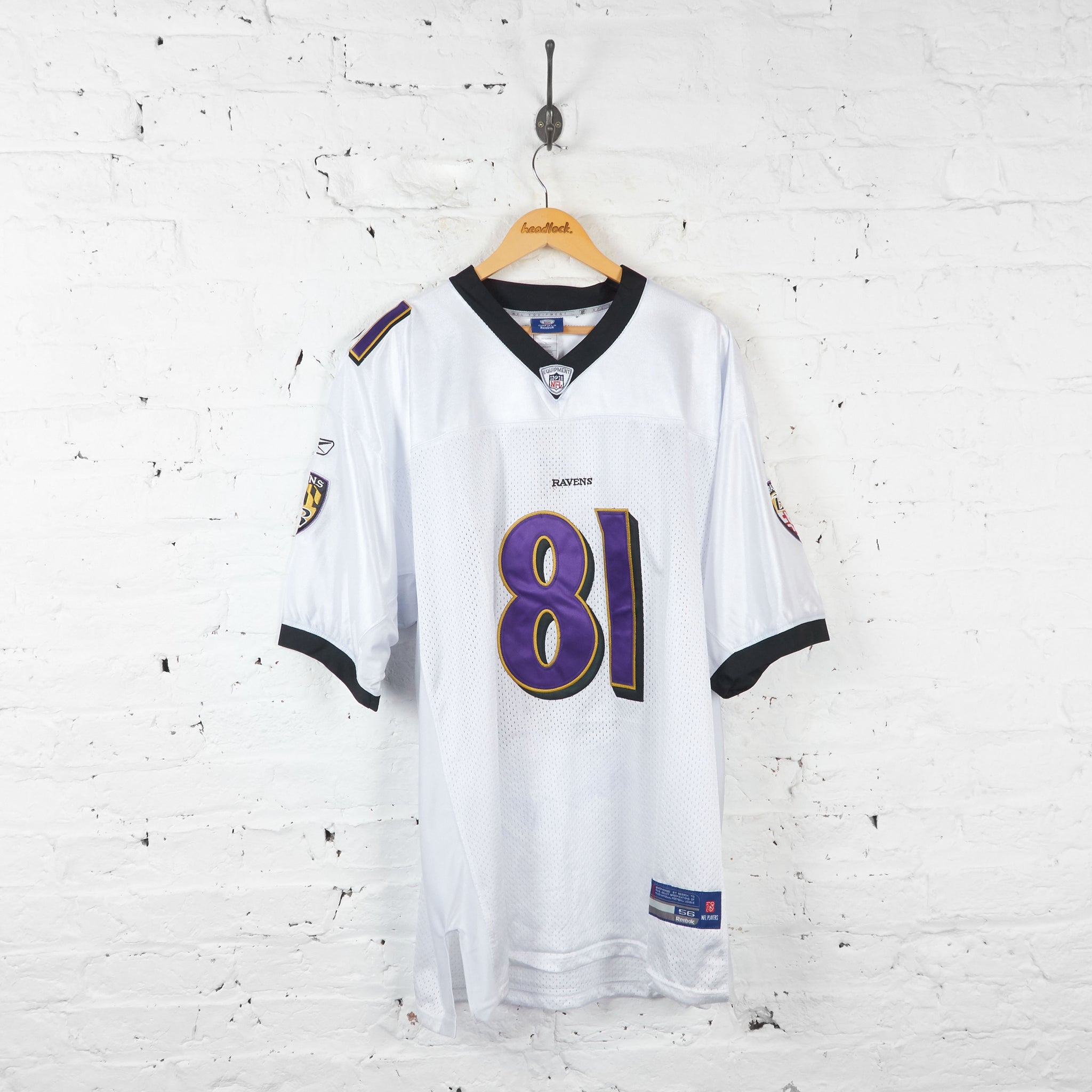 Baltimore Ravens Boldin NFL American Football Jersey White XXL